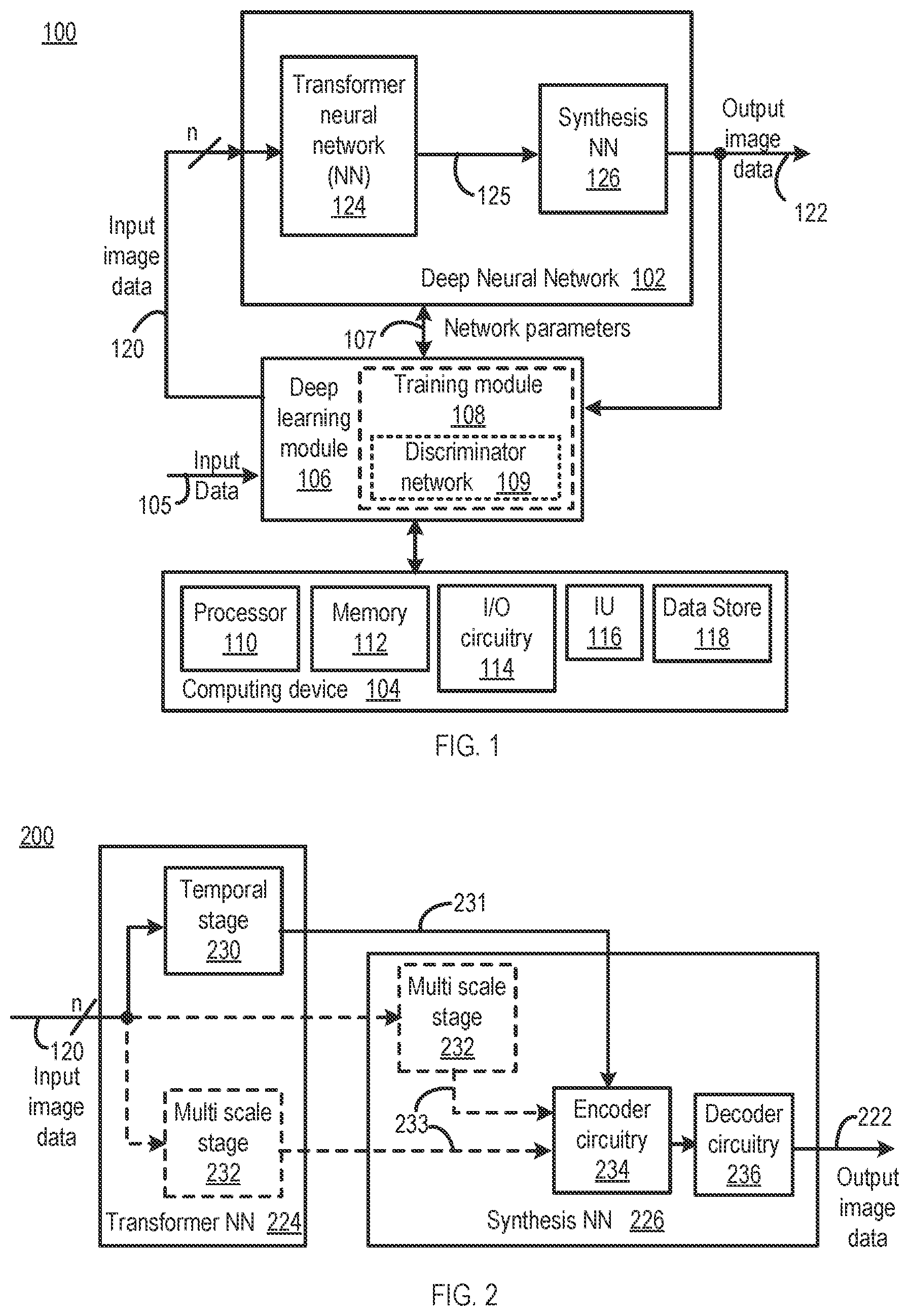 Patent US12602754 Figure 1 – Dynamic imaging and motion artifact reduction through deep learning