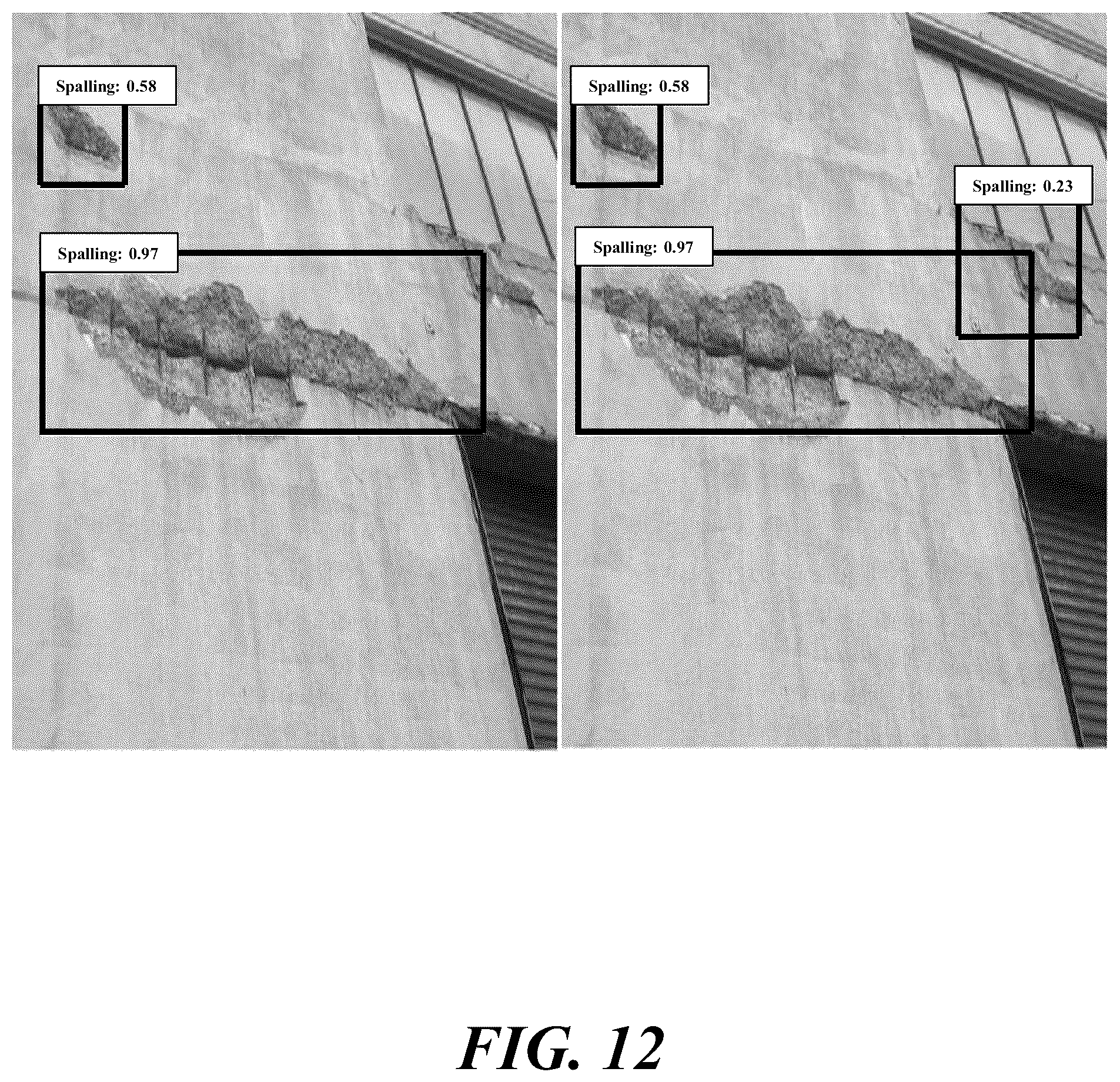 Patent US12602764 Figure 12 – Methods of artificial intelligence-assisted infrastructure assessment using mixed reality systems