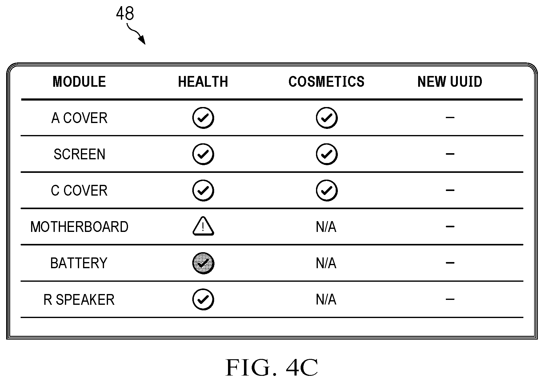 Patent US12602770 Figure 6 – Information handling system visual image inspection to support hinge reuse and recycling