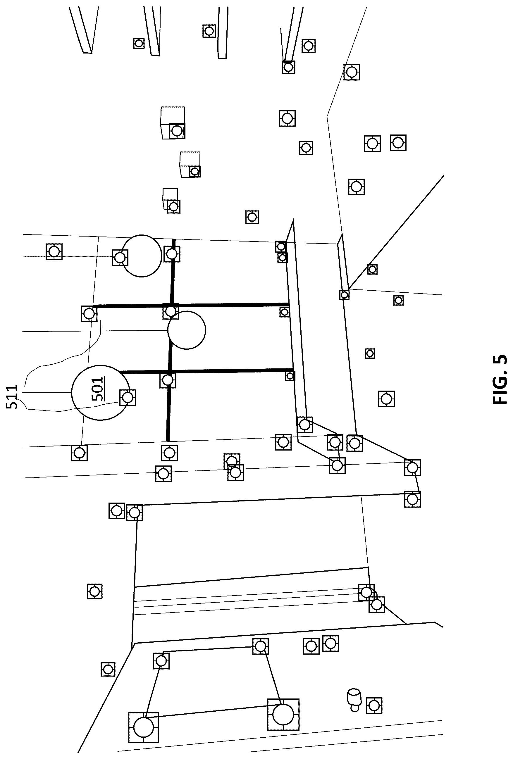 Patent US12602805 Figure 5 – Data transmission throttling and data quality updating for a slam device