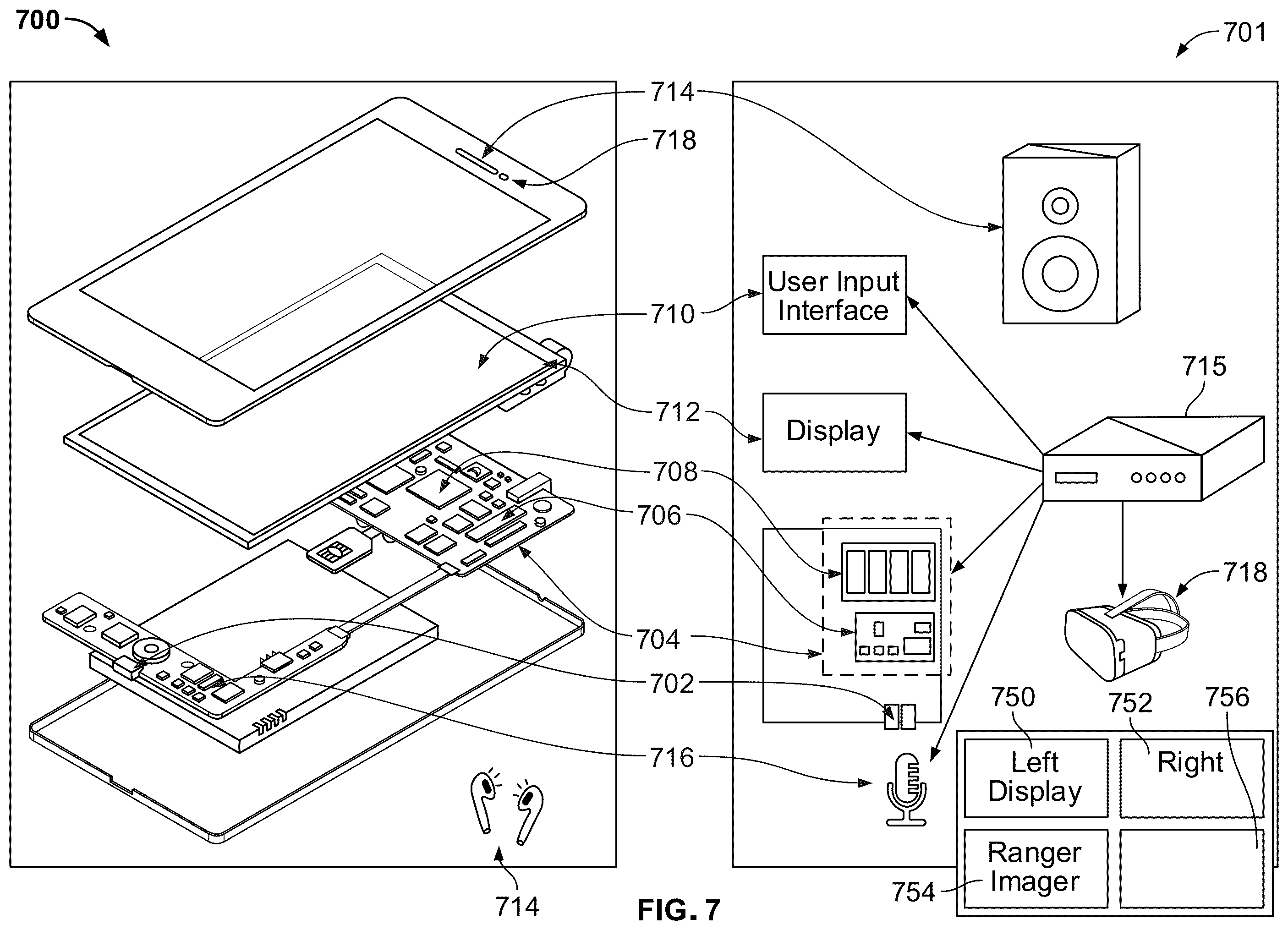 Patent US12602805 Figure 7 – Data transmission throttling and data quality updating for a slam device