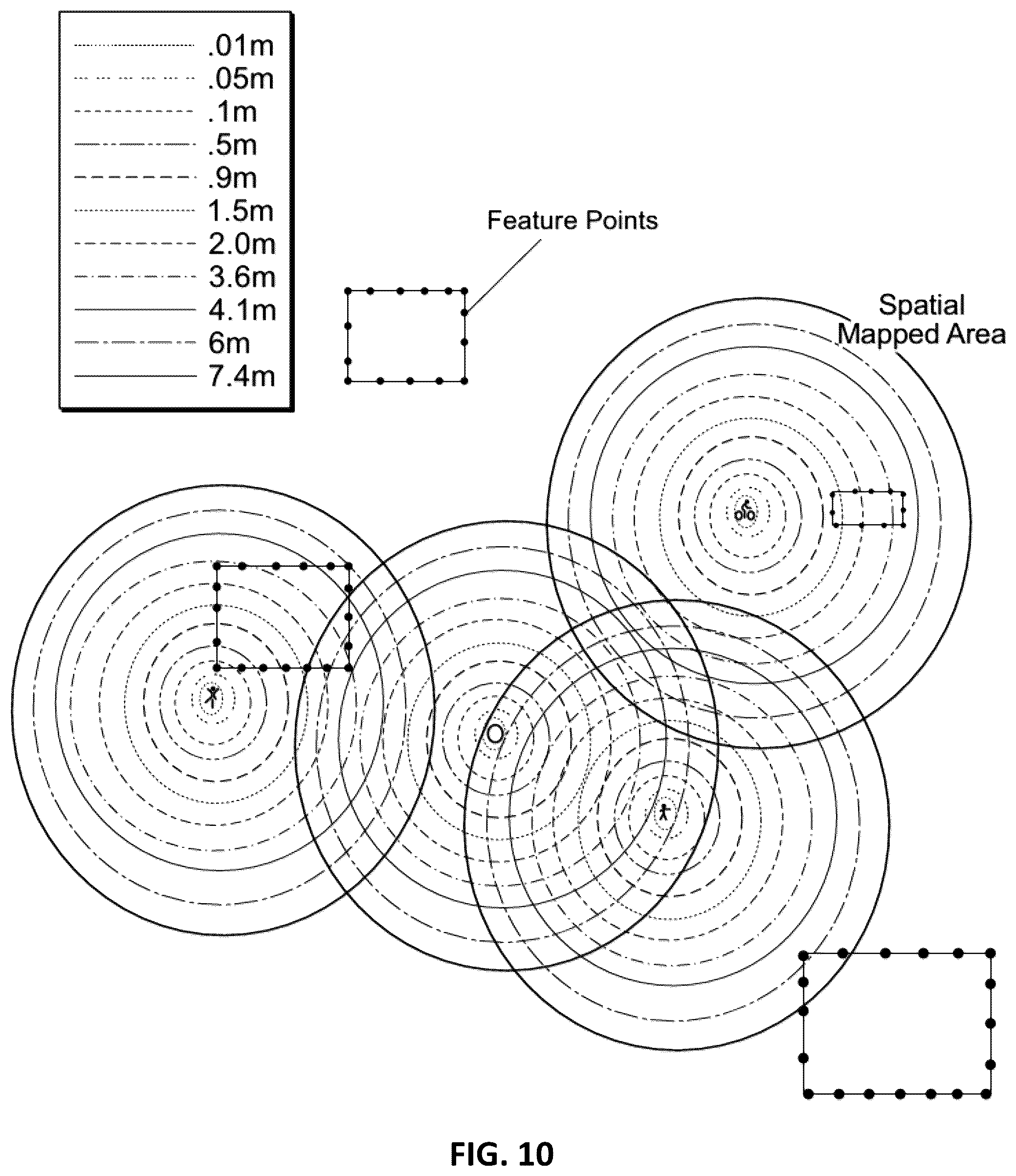 Patent US12602805 Figure 10 – Data transmission throttling and data quality updating for a slam device