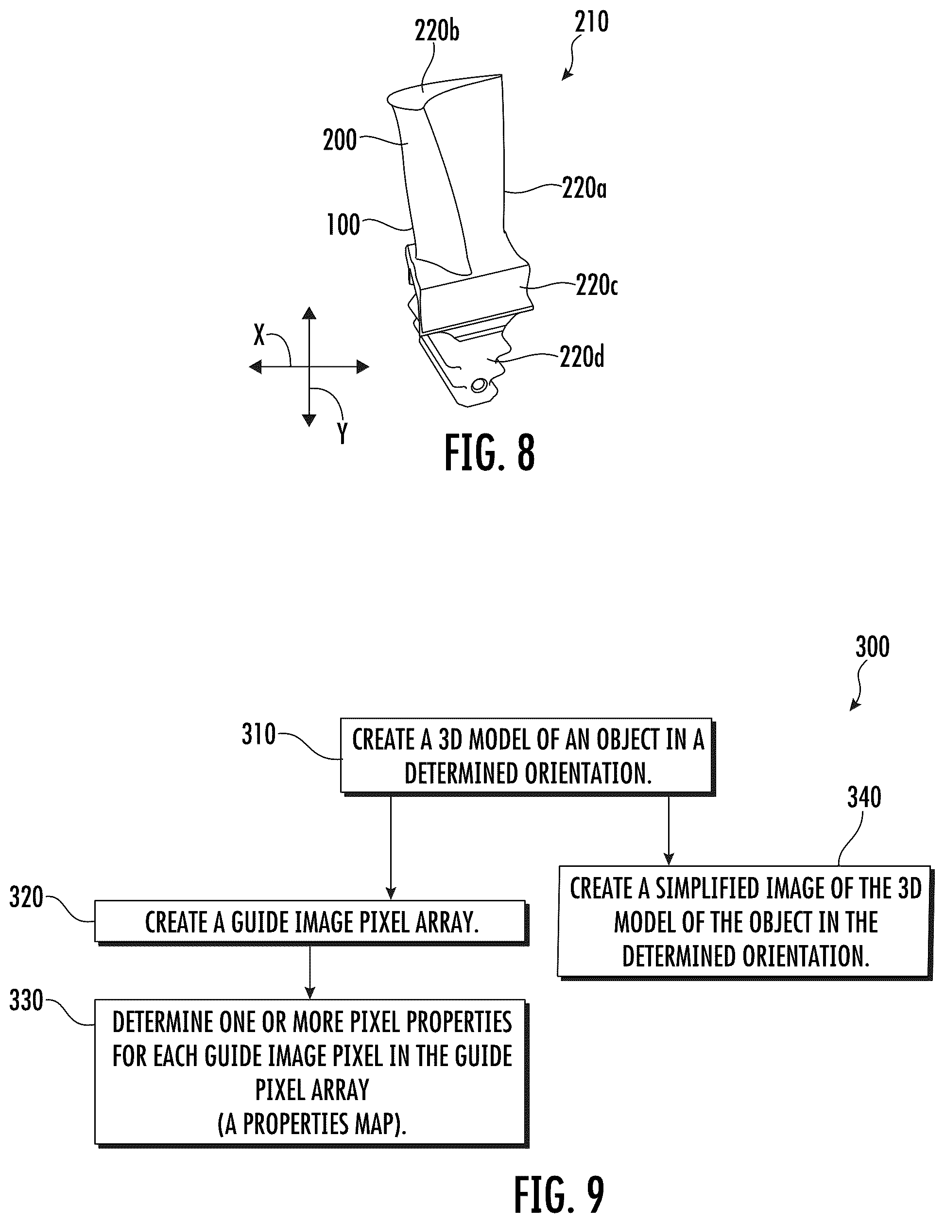 Patent US12602808 Figure 5 – Method for inspecting an object