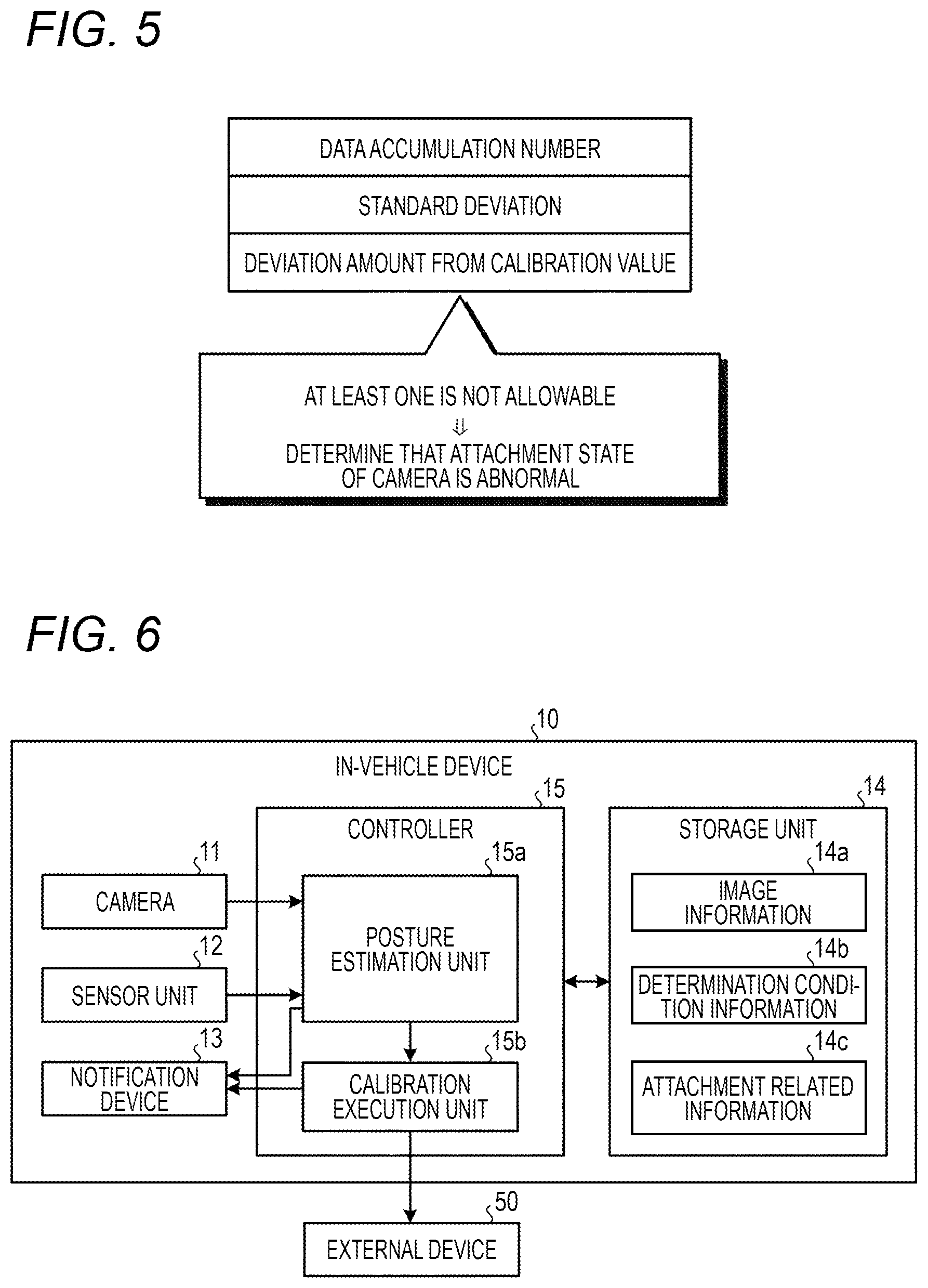 Patent US12602814 Figure 3 – Information processing device, information processing method, and computer readable medium for determining attachment state of in-vehicle camera