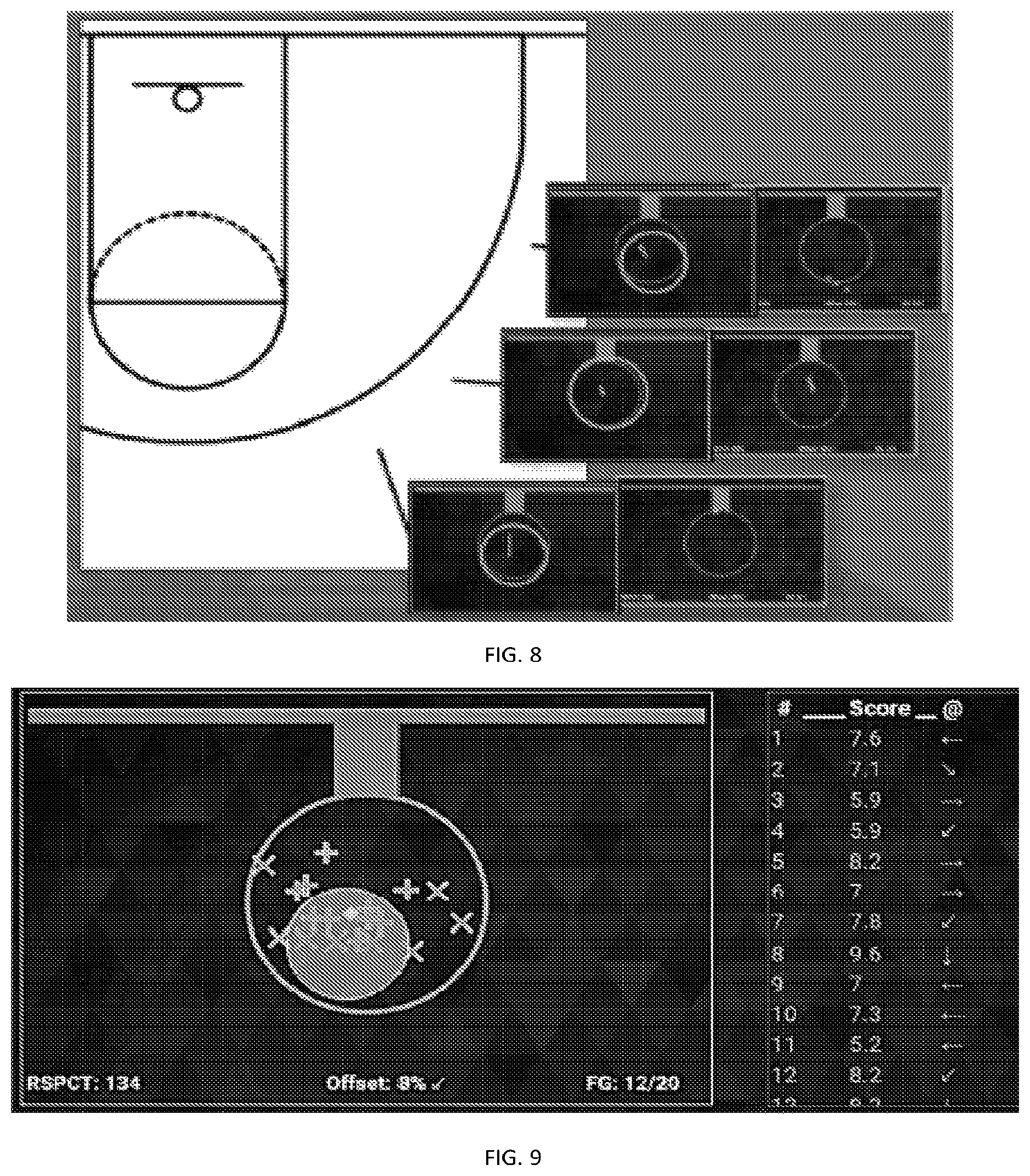 Patent US12602817 Figure 5 – System and methods for providing a user key performance indicators for basketball