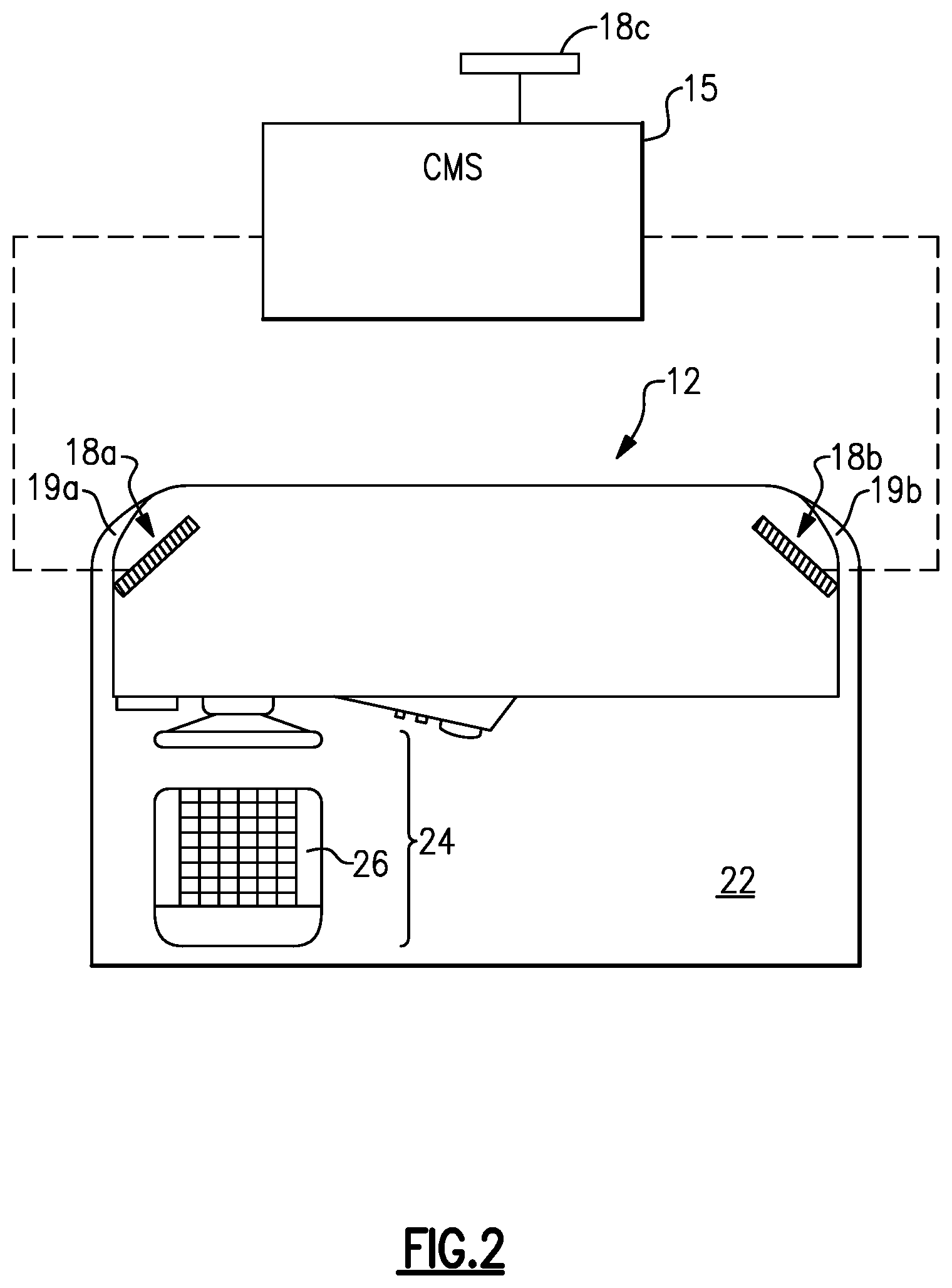 Patent US12602818 Figure 3 – Camera monitor system for commercial vehicles including wheel position estimation