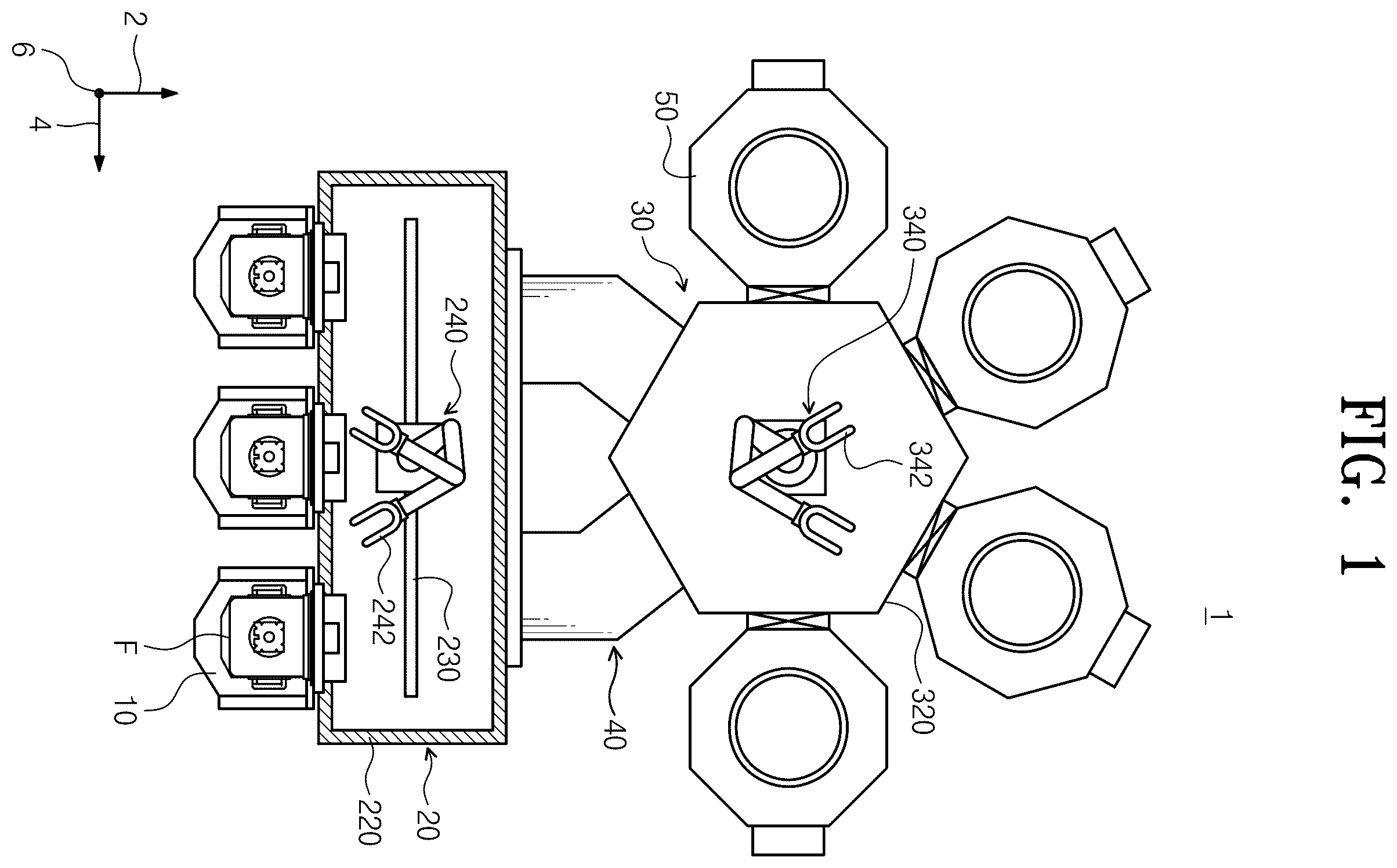 Patent US12602824 Figure 1 – Substrate treating apparatus and substrate treating method