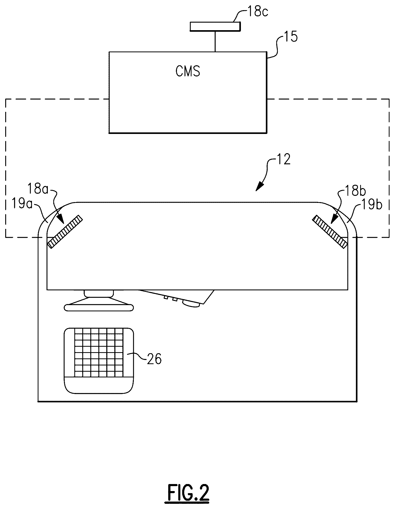Patent US12602827 Figure 3 – Camera monitoring system for vehicles including automatically calibrating camera