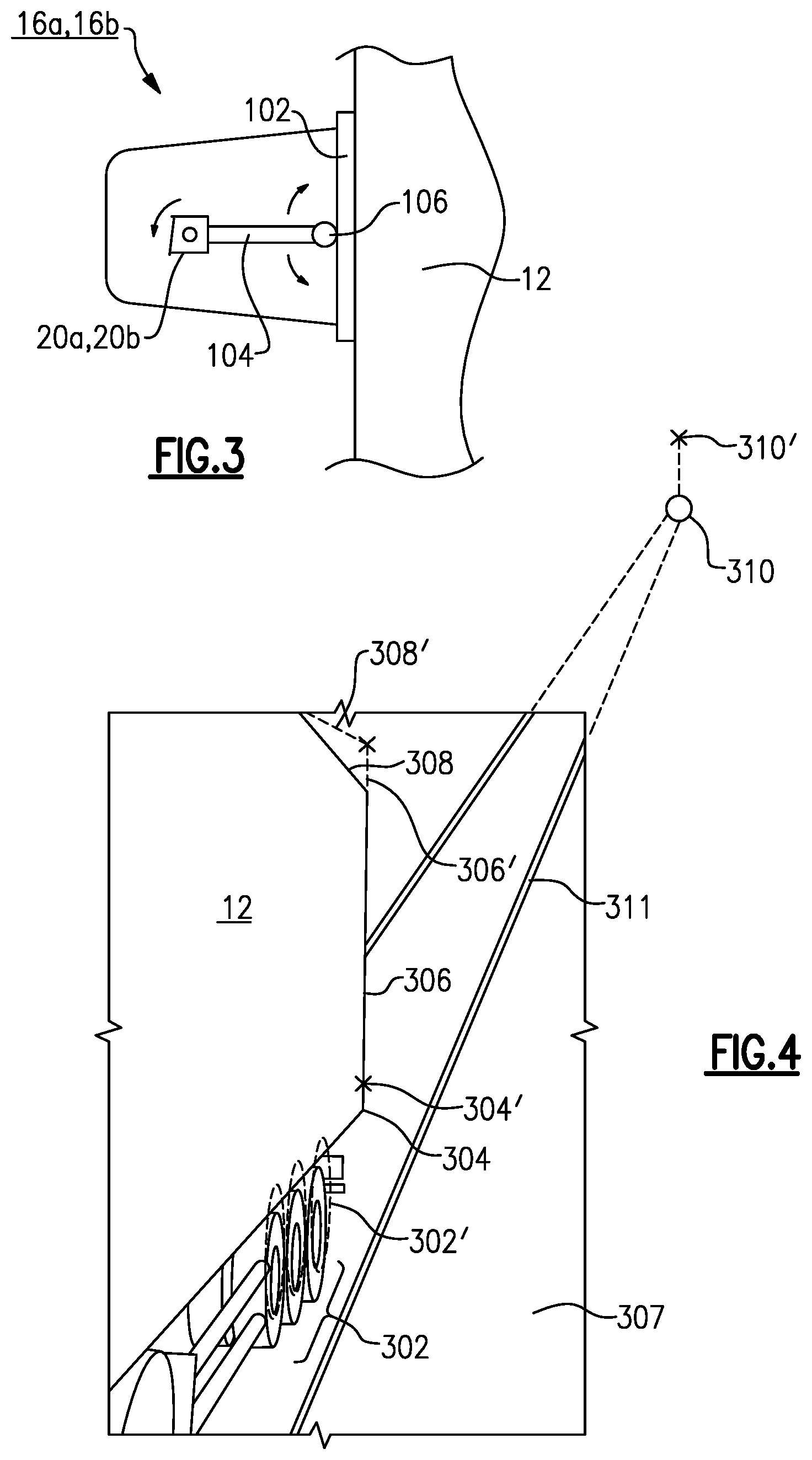 Patent US12602827 Figure 4 – Camera monitoring system for vehicles including automatically calibrating camera
