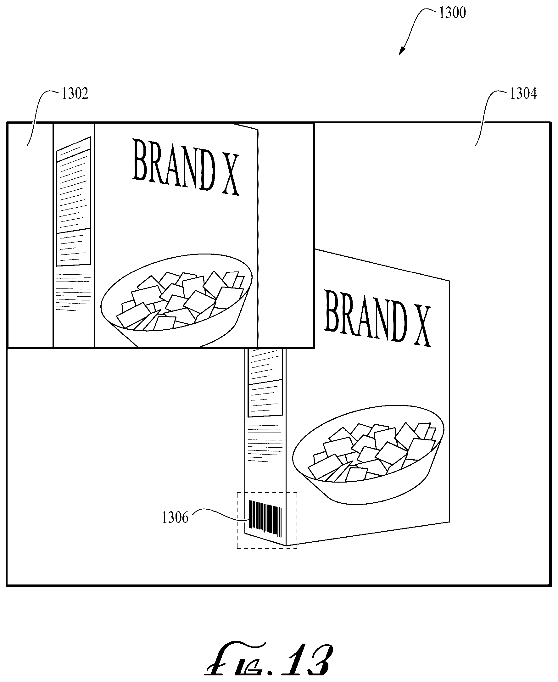 Patent US12602828 Figure 9 – Multi-sensor system with picture-in-picture image output