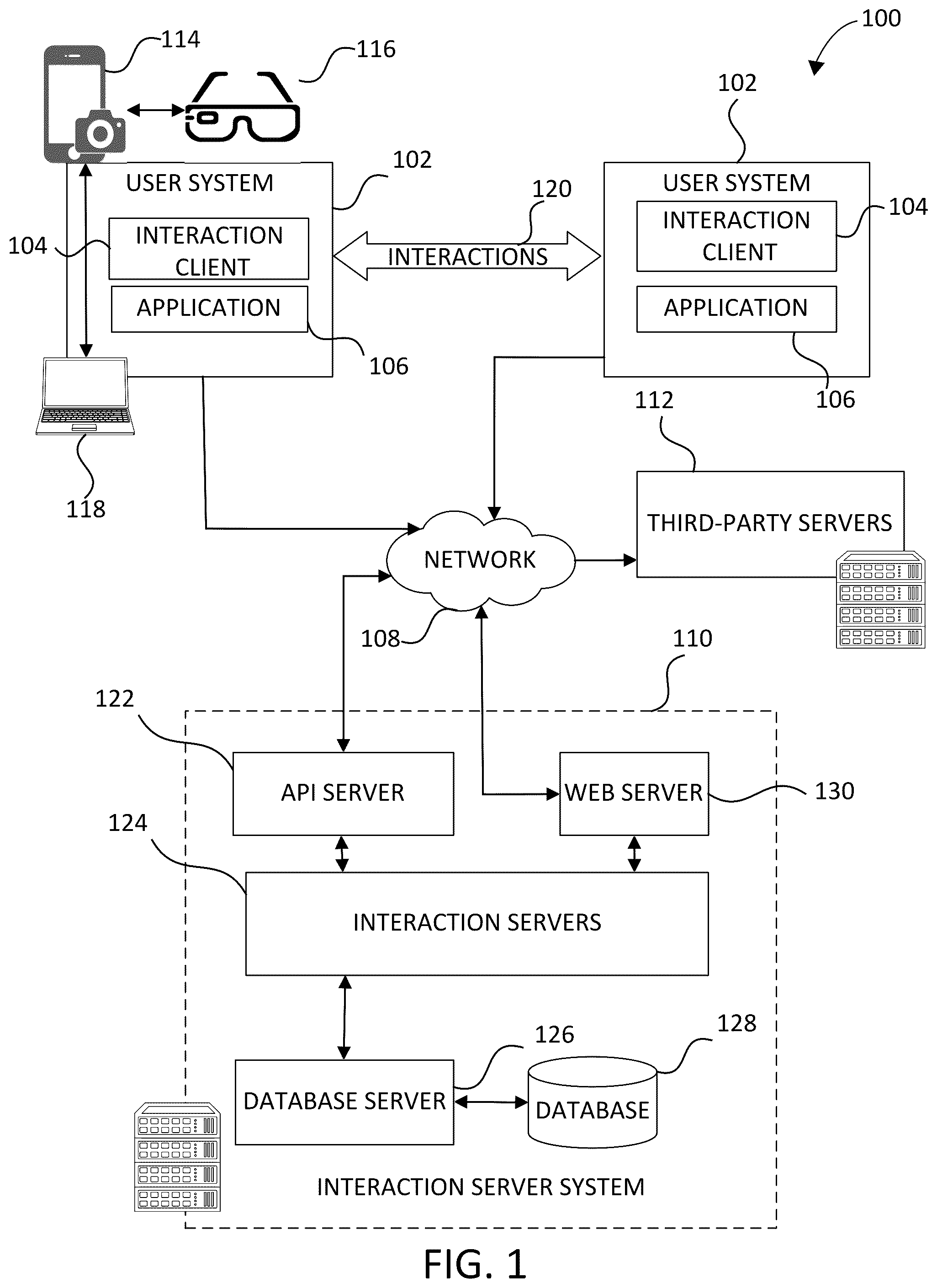 Patent US12602850 — Generative AI virtual clothing try-on — Figure 1