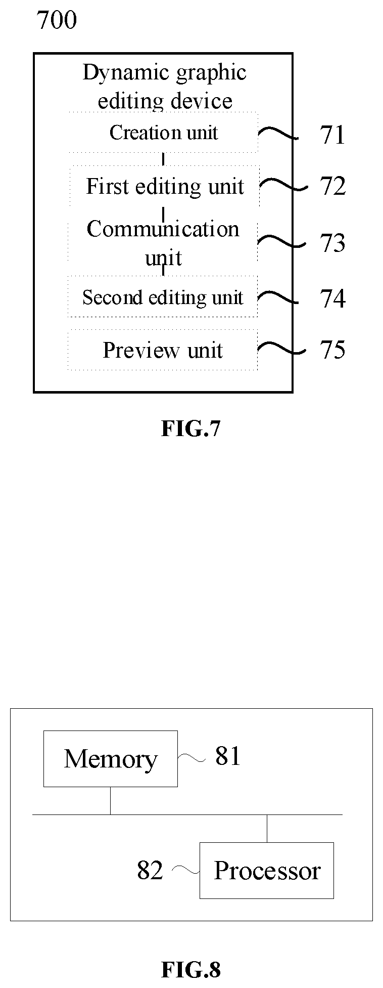Patent US12602852 Figure 5 – Dynamic graphic editing method and device