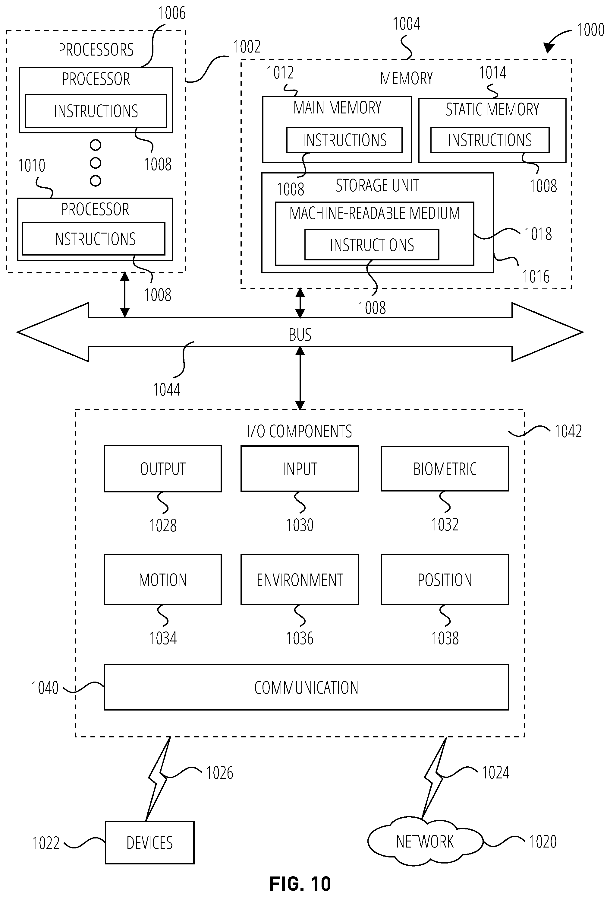Patent US12602863 Figure 10 – Hand-based light estimation for extended reality