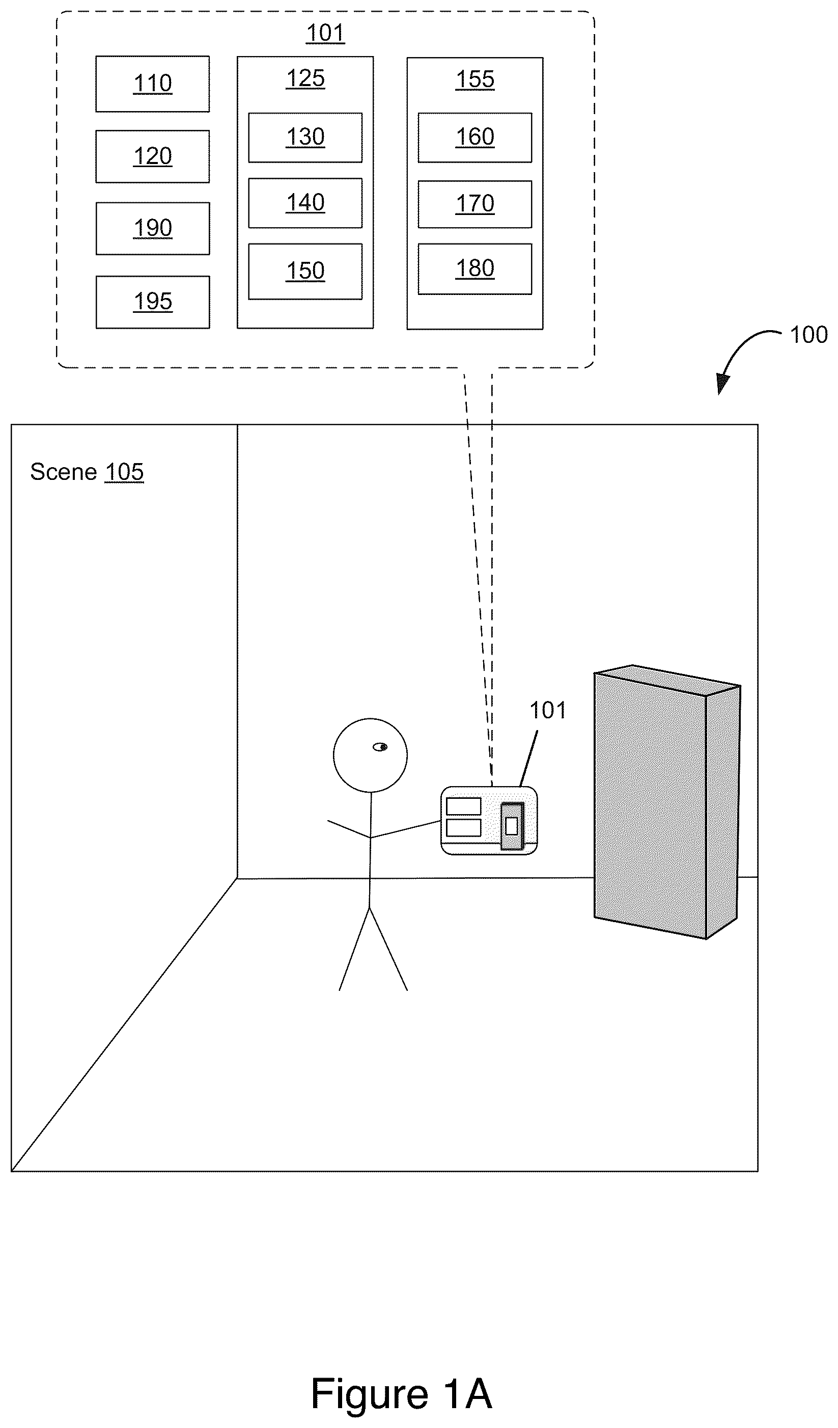 Patent US12602865 Figure 1 – Methods for depth conflict mitigation in a three-dimensional environment