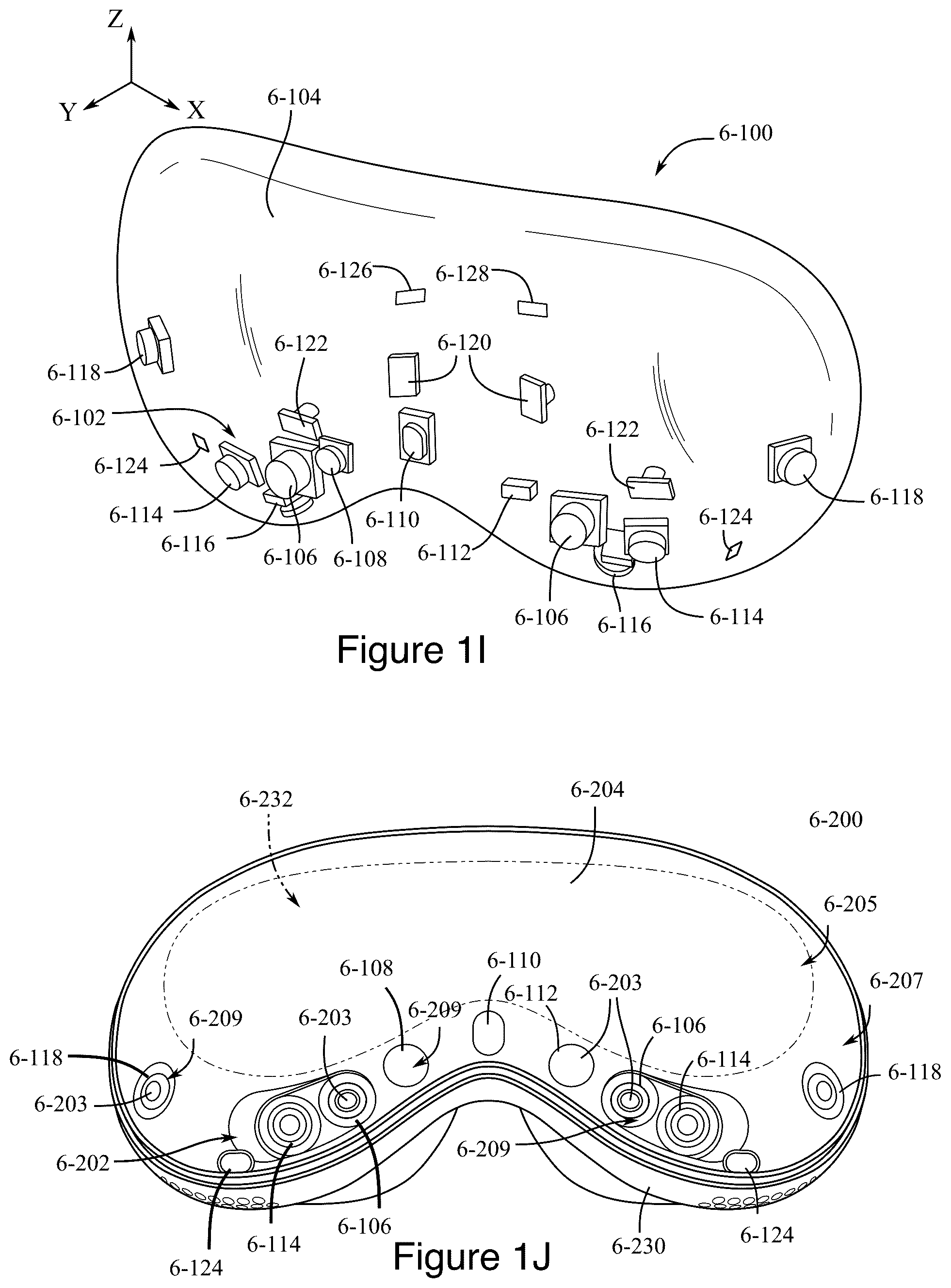 Patent US12602865 Figure 8 – Methods for depth conflict mitigation in a three-dimensional environment