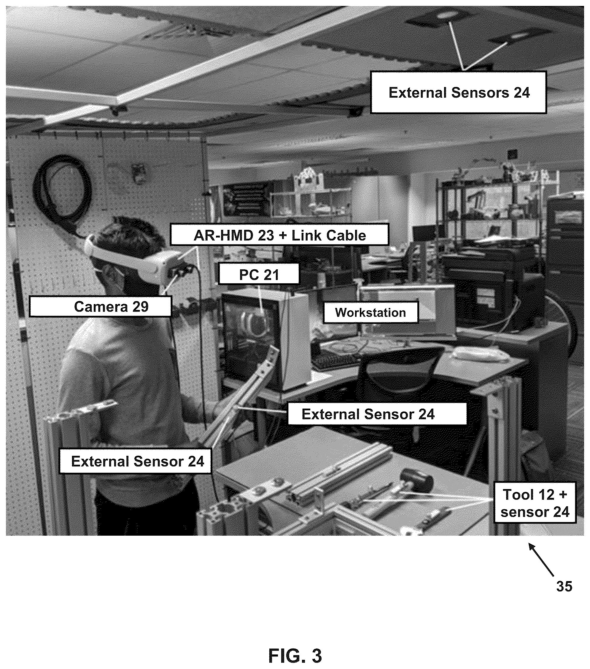Patent US12602866 Figure 3 – Digital twin authoring and editing environment for creation of AR/VR and video instructions from a single demonstration