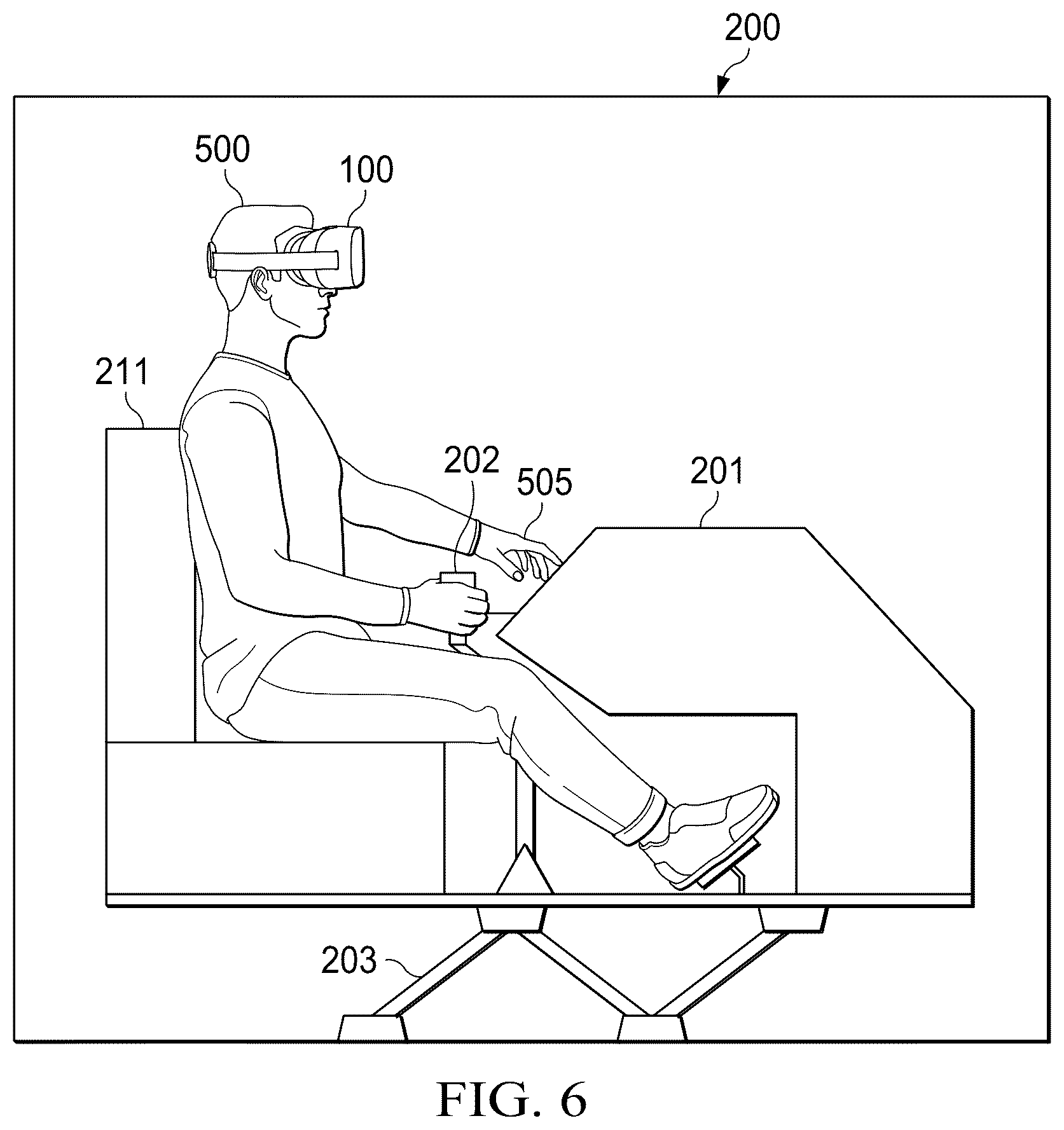 Patent US12602878 Figure 7 – System and method for measuring spatial positioning in virtual reality display