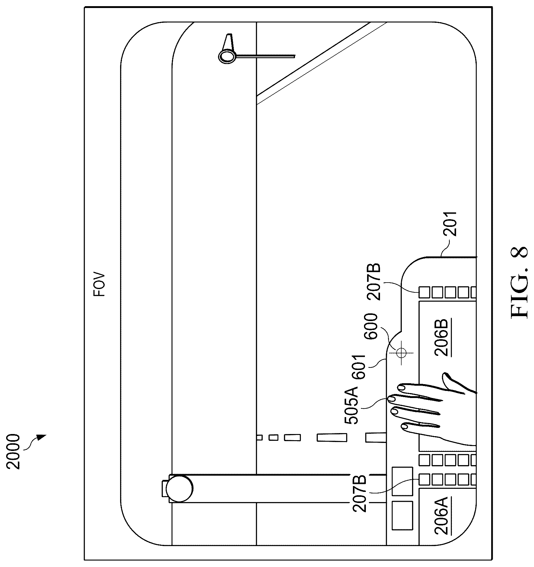 Patent US12602878 Figure 9 – System and method for measuring spatial positioning in virtual reality display