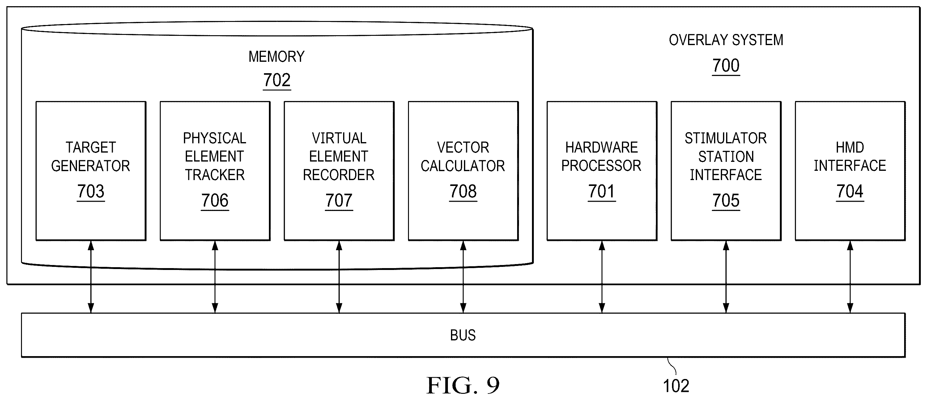 Patent US12602878 Figure 10 – System and method for measuring spatial positioning in virtual reality display