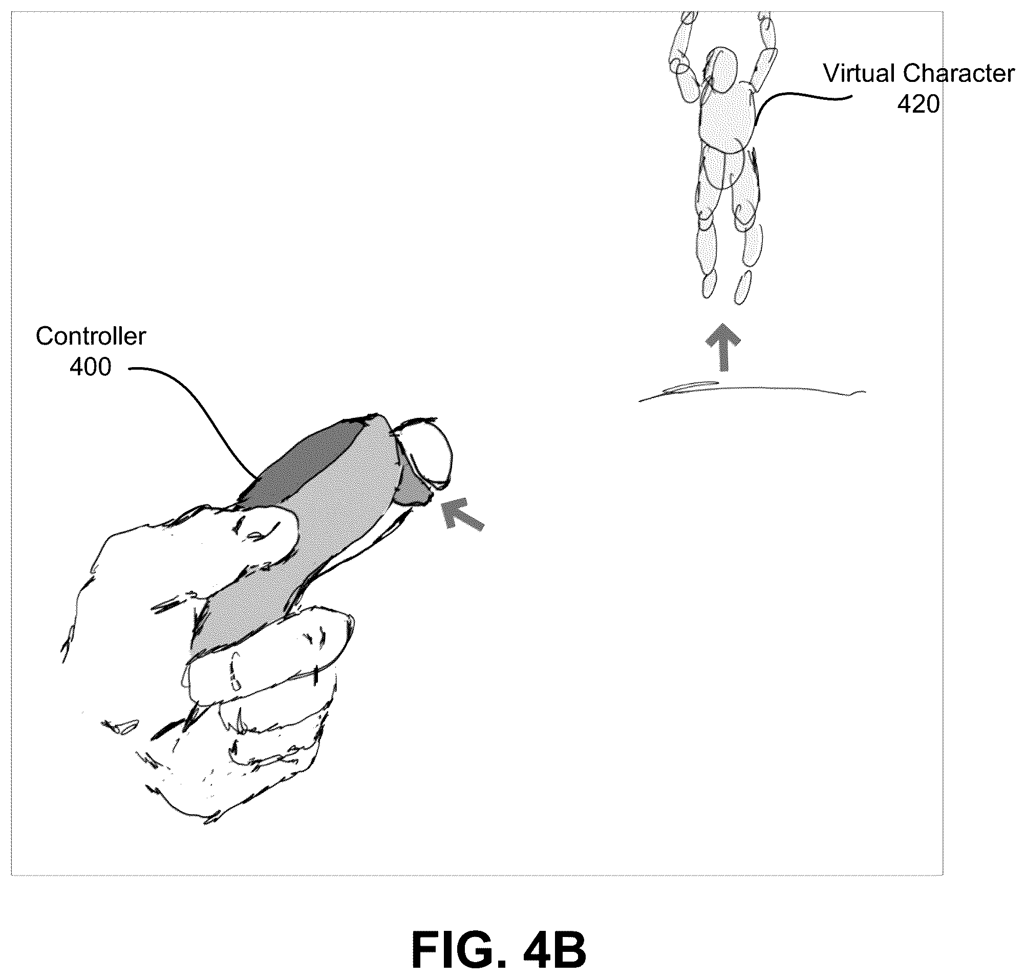 Patent US12602880 Figure 5 – Controlling augmented reality content via selection of real-world locations or objects