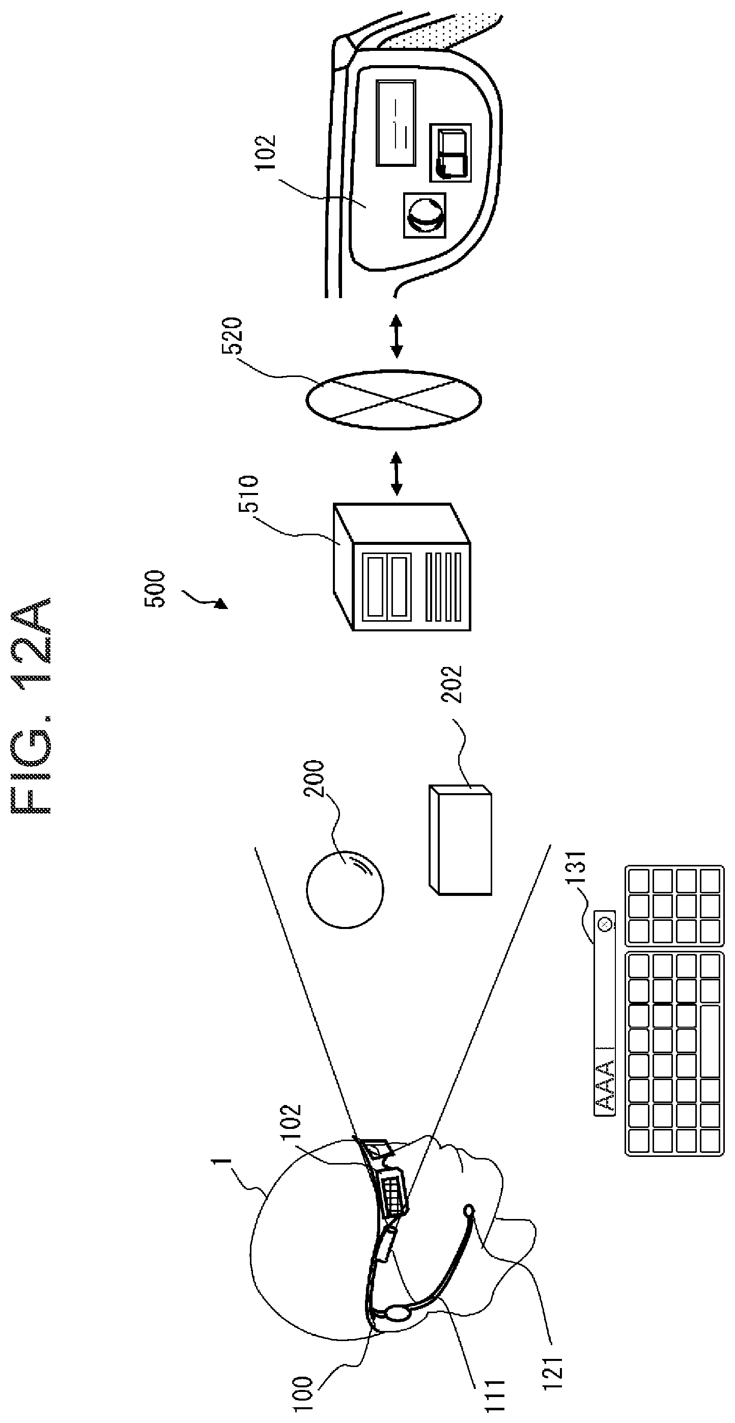 Patent US12602882 Figure 14 – Augmented reality display device and augmented reality display system