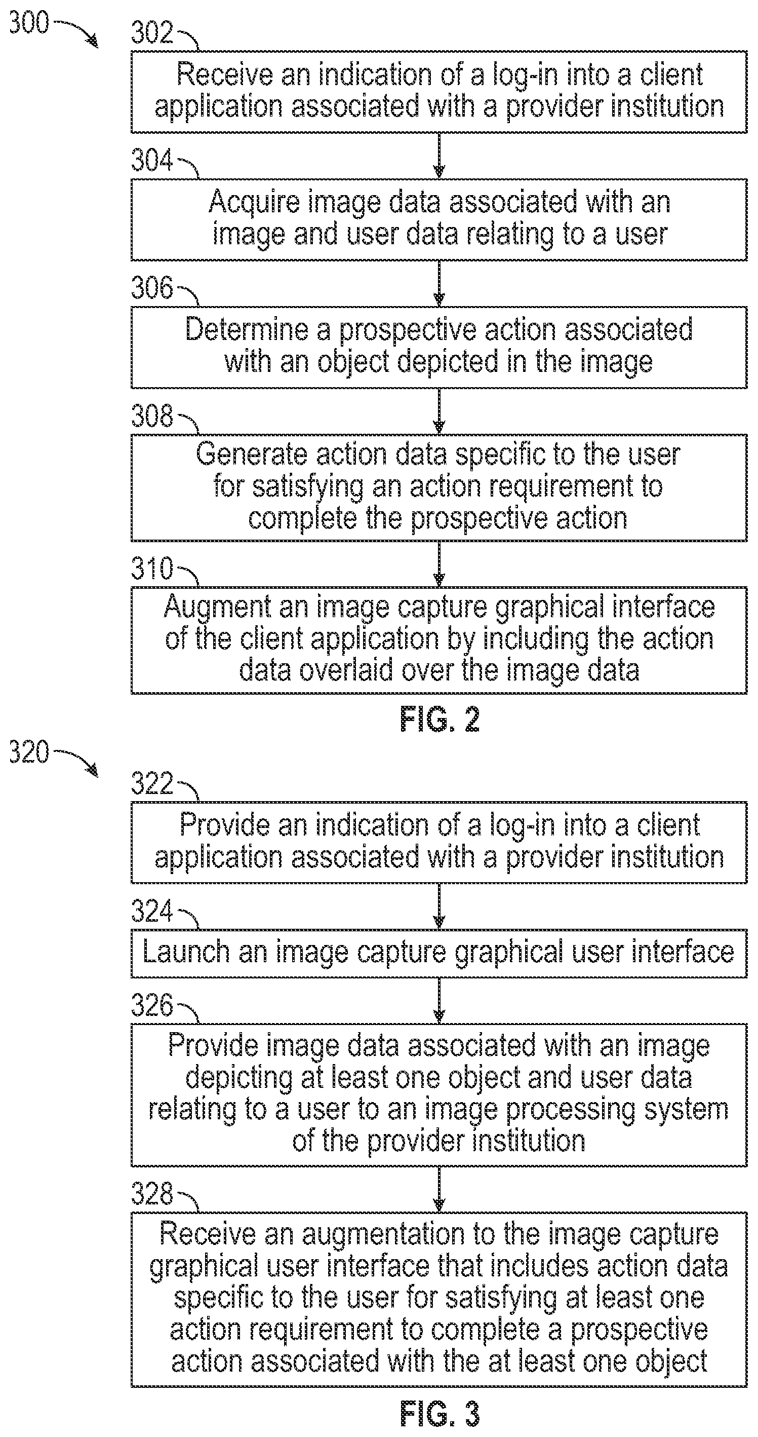 Patent US12602883 Figure 2 – Systems and methods for prospective action display and execution through augmented reality