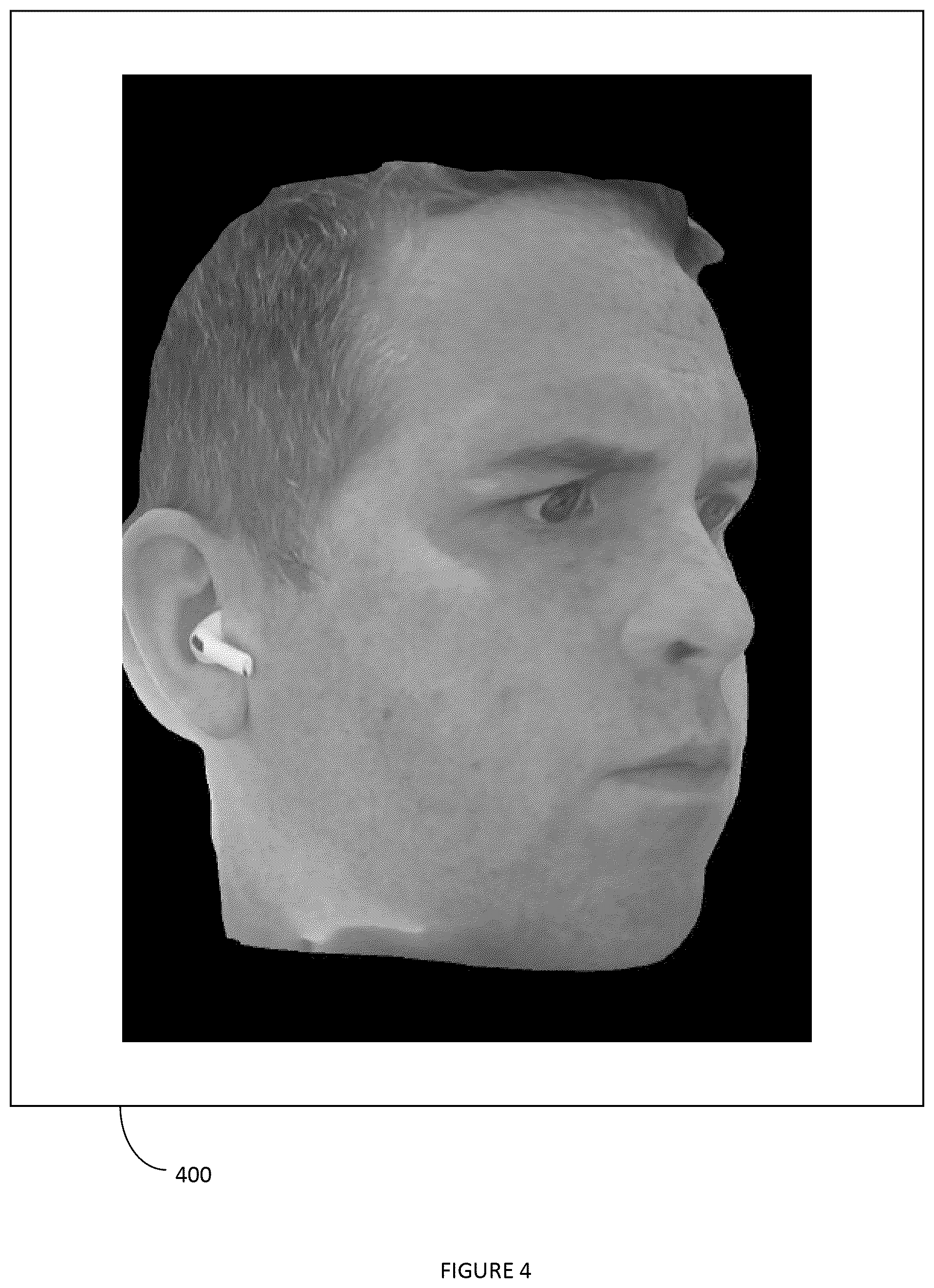 Patent US12602889 Figure 4 – Method and system of rendering a 3D image for automated facial morphing