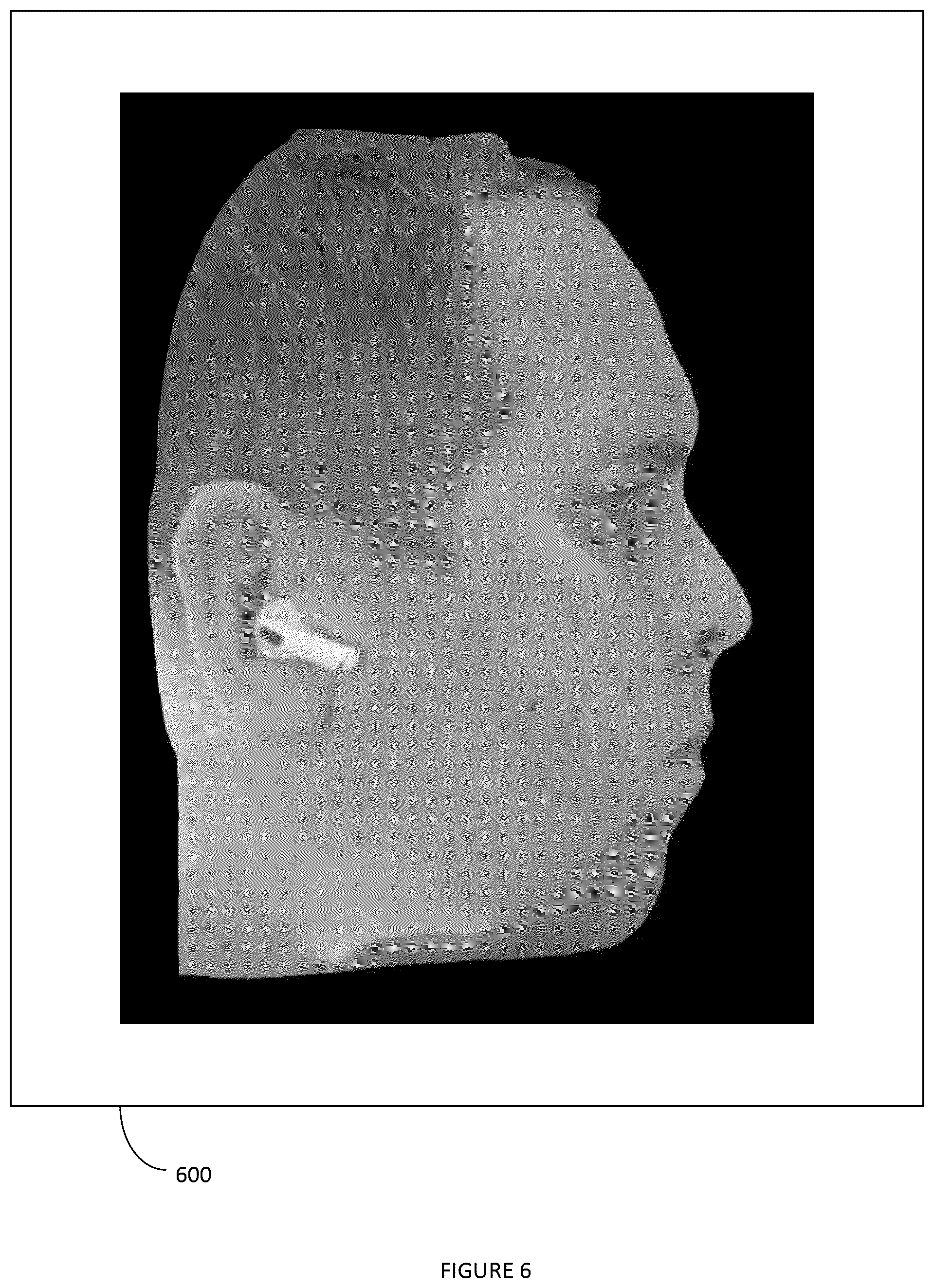 Patent US12602889 Figure 6 – Method and system of rendering a 3D image for automated facial morphing