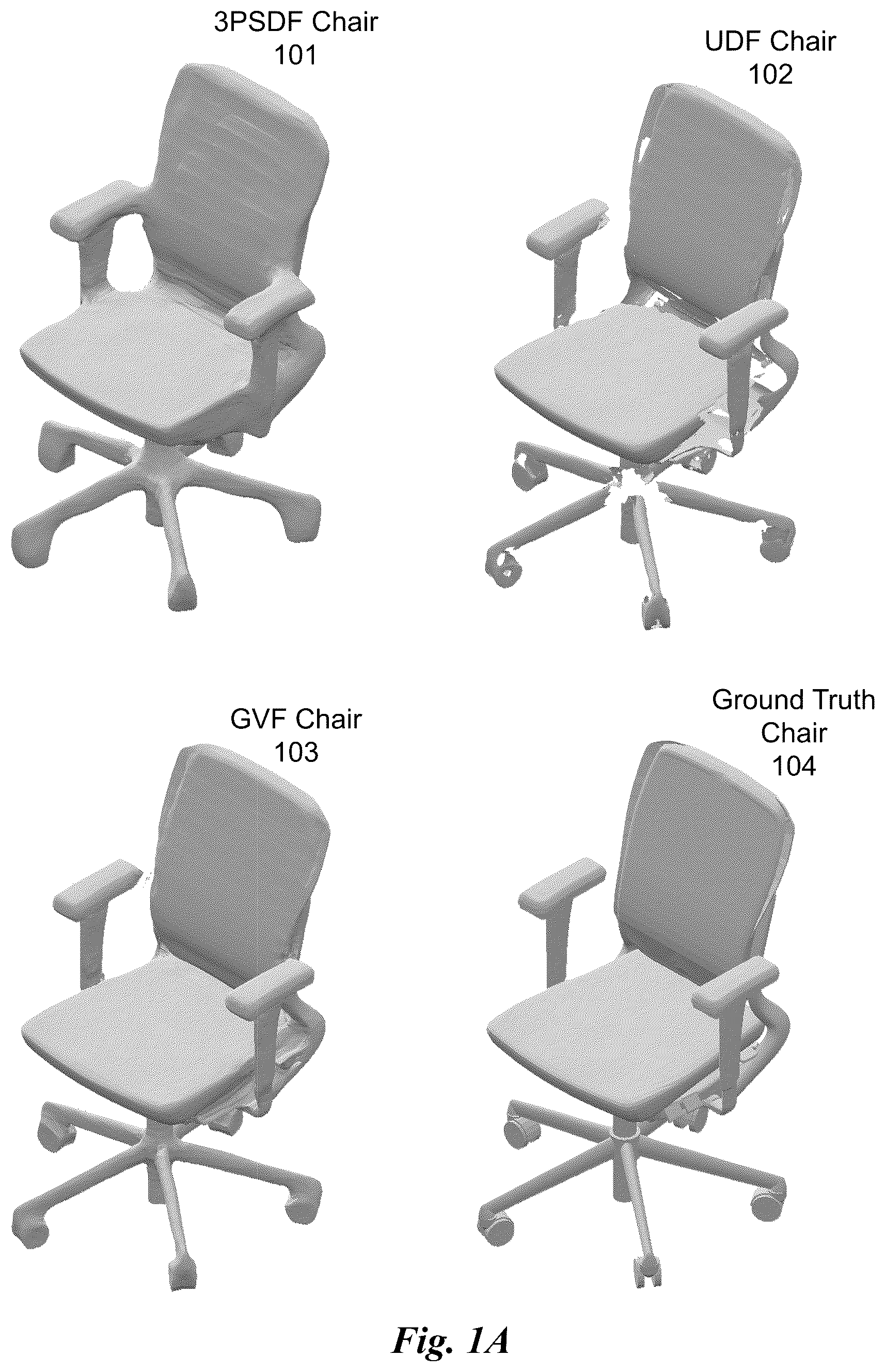 Patent US12602890 Figure 1 – Neural vector fields for 3D shape generation