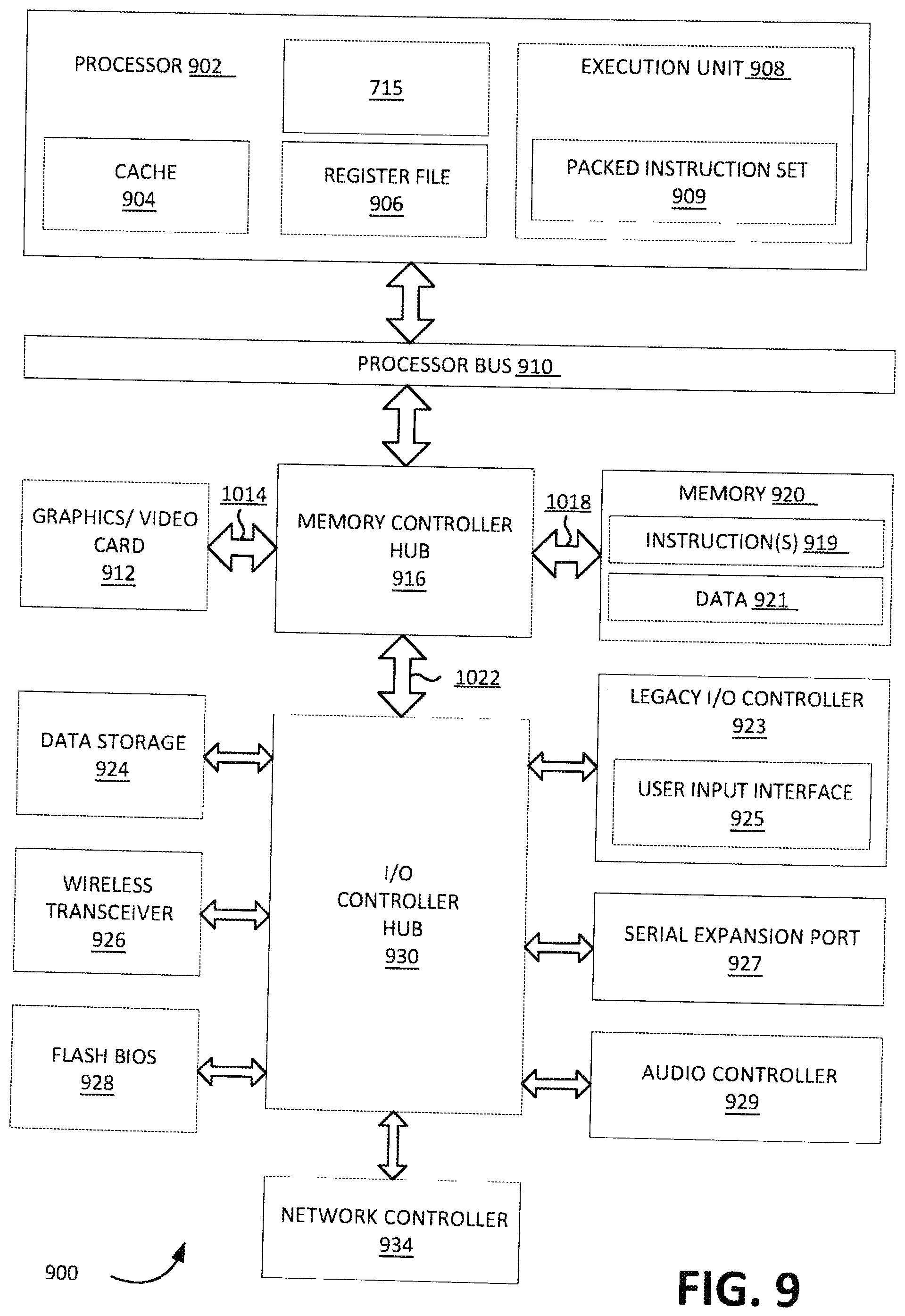 Patent US12602891 Figure 9 – Teleportation system combining virtual reality and augmented reality