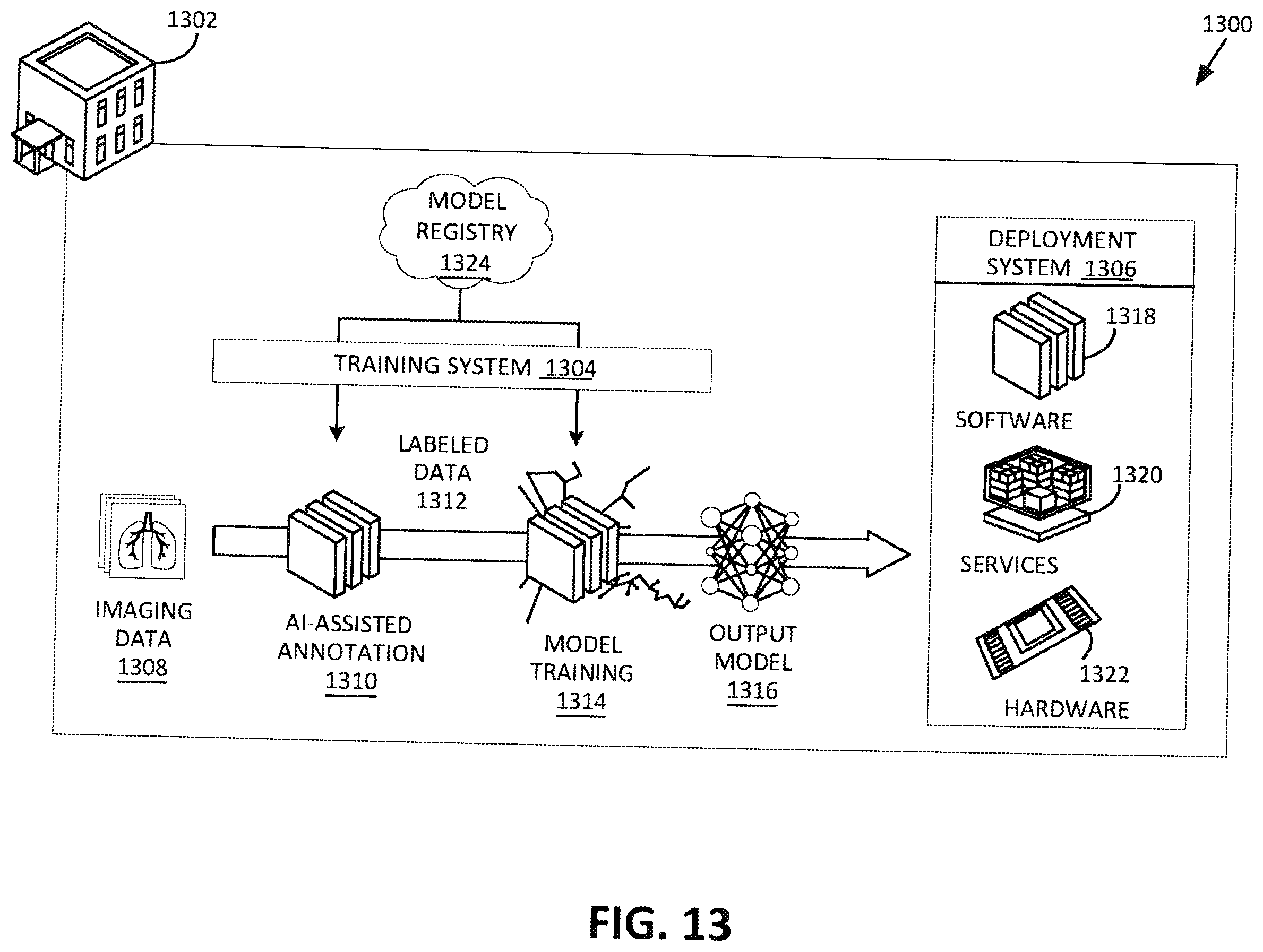 Patent US12602891 Figure 13 – Teleportation system combining virtual reality and augmented reality