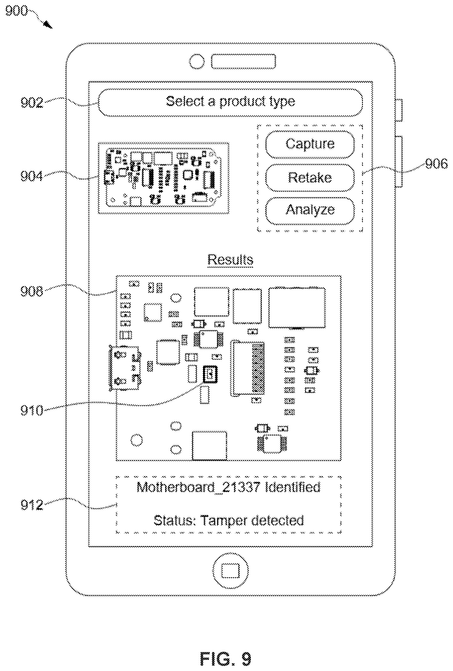 Patent US12602899 Figure 11 – Authentication and identification of physical objects using immutable physical code