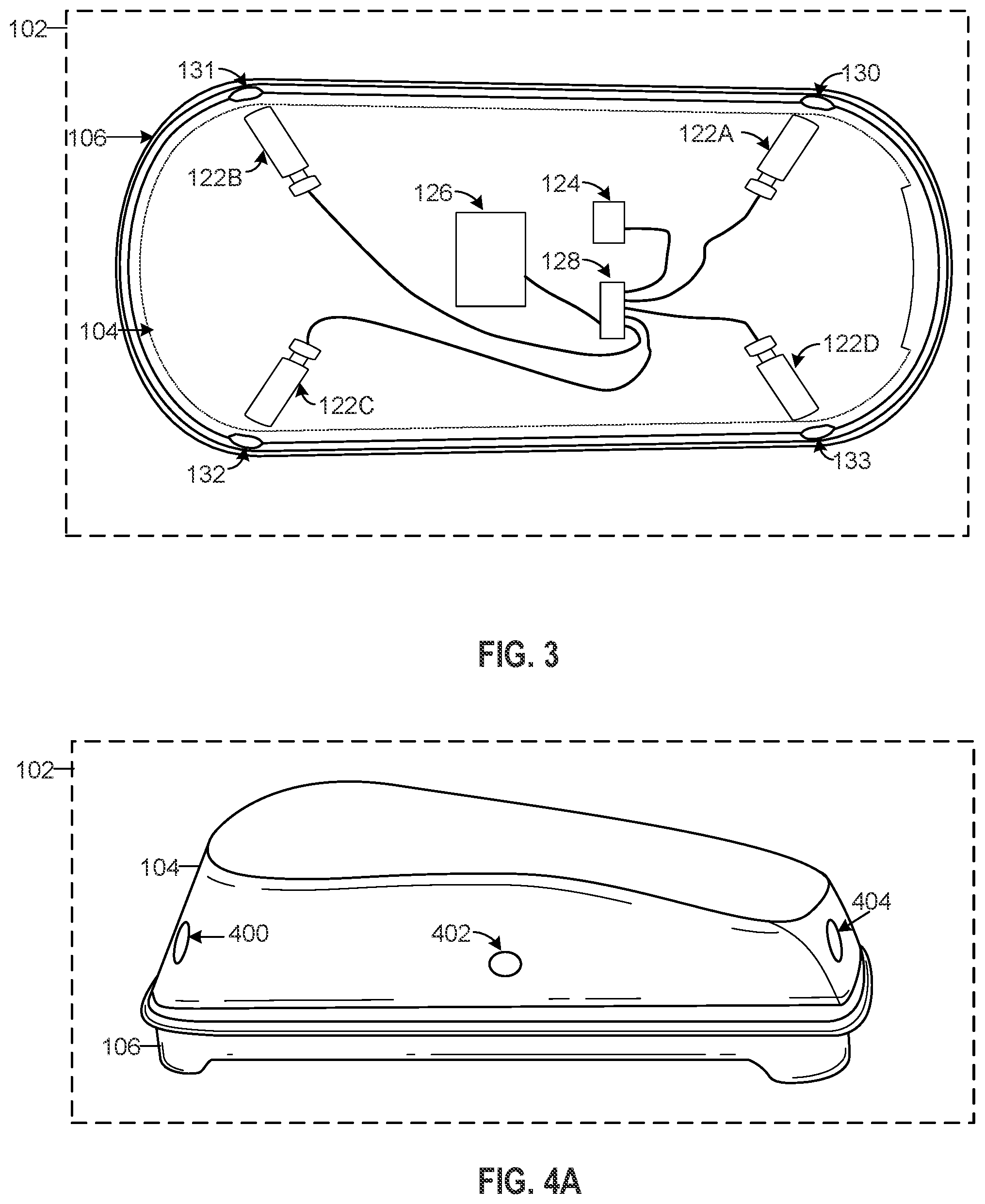 Patent US12602902 Figure 3 – Surveillance container for vehicle roof
