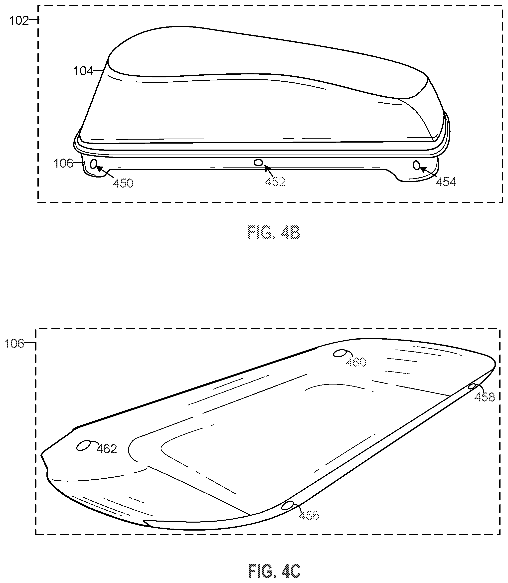 Patent US12602902 Figure 4 – Surveillance container for vehicle roof