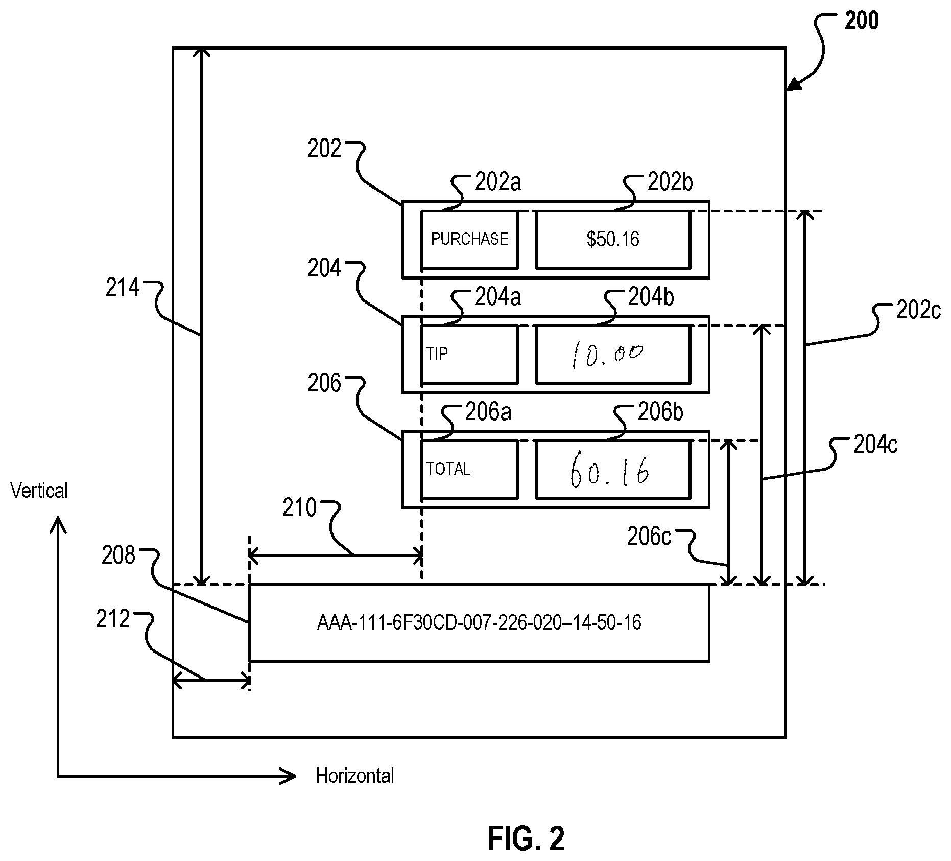 Patent US12602911 Figure 2 – Systems and methods for handwriting recognition using optical character recognition