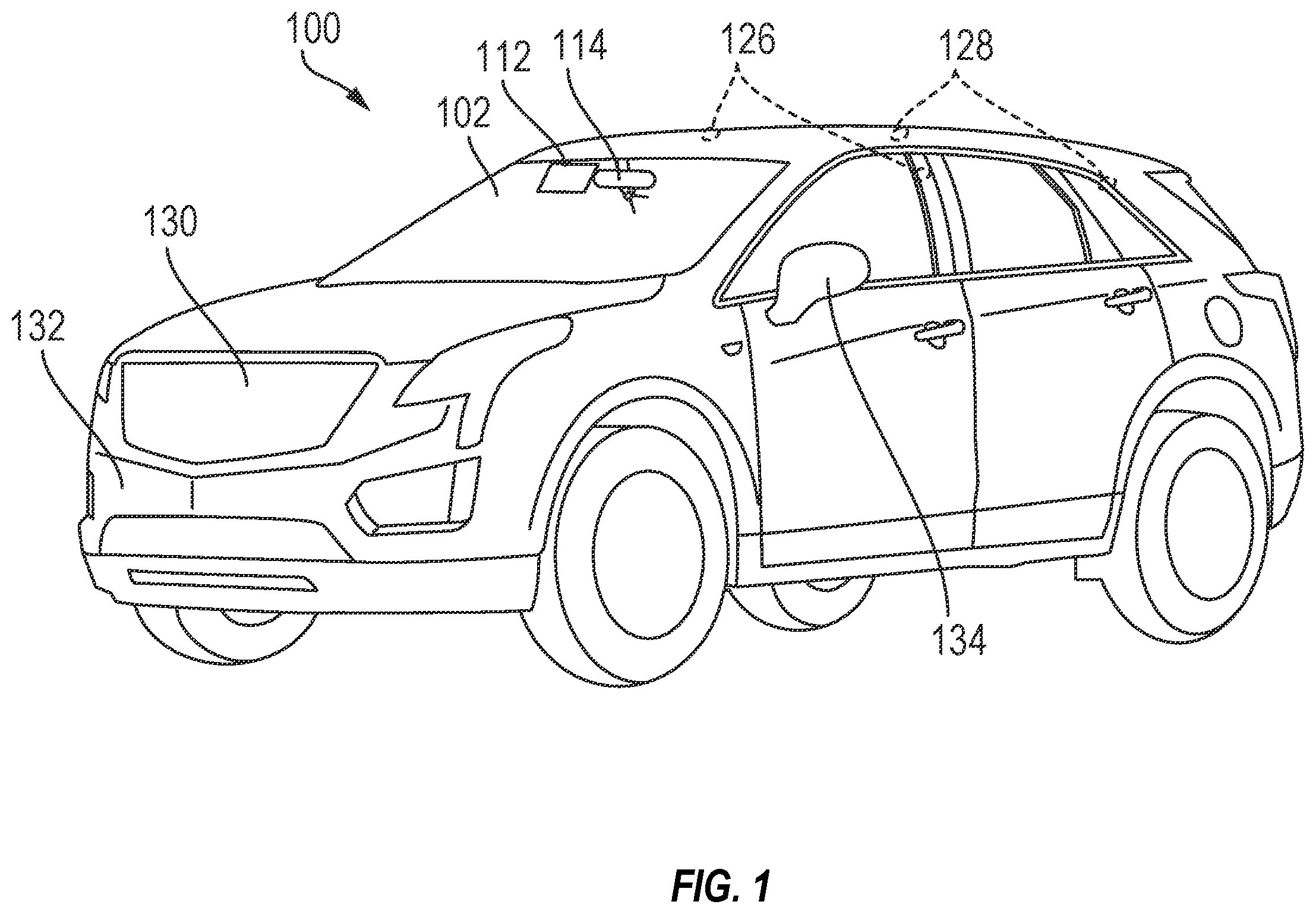 Patent US12602915 Figure 1 – Feature fusion for near field and far field images for vehicle applications