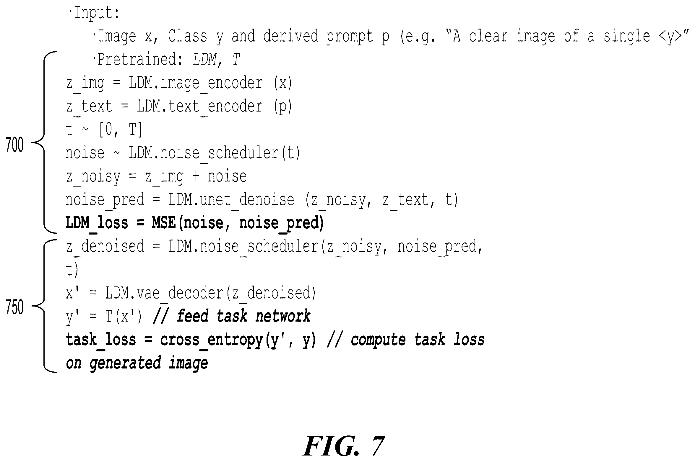 Patent US12602919 Figure 8 – Generative data augmentation with task loss guided fine-tuning
