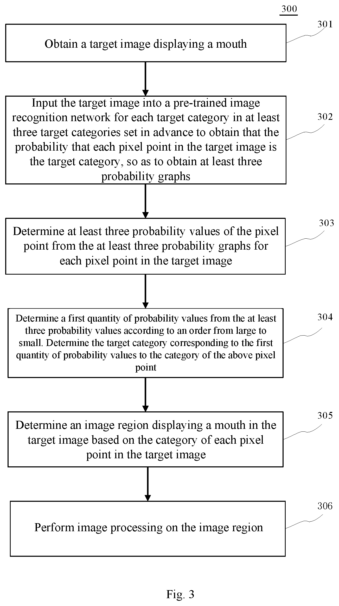 Patent US12602920 Figure 3 – Image recognition method and apparatus, electronic device, and computer-readable medium