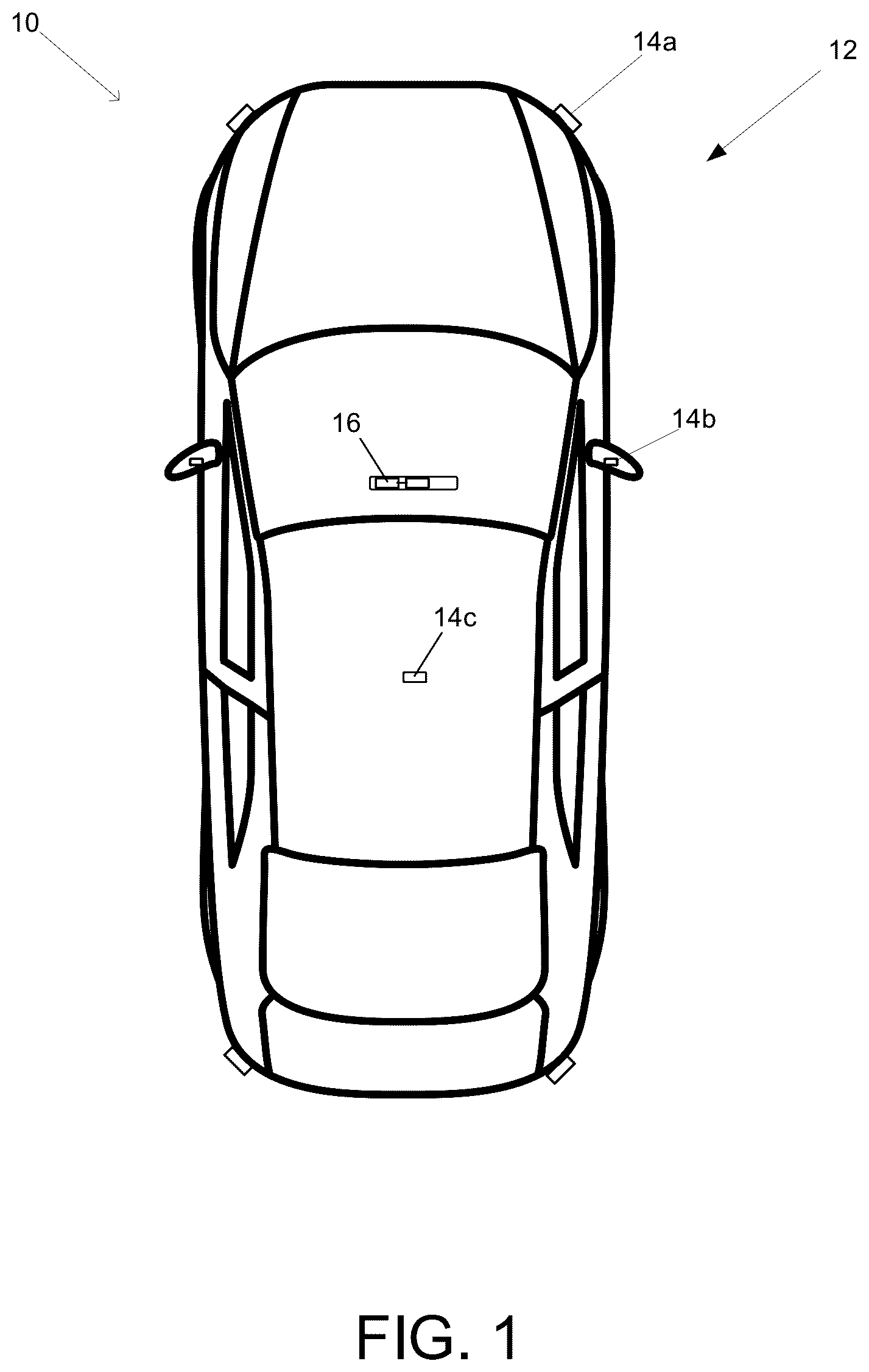 Patent US12602933 Figure 1 – Vehicular sensing system with occlusion estimation for use in control of vehicle