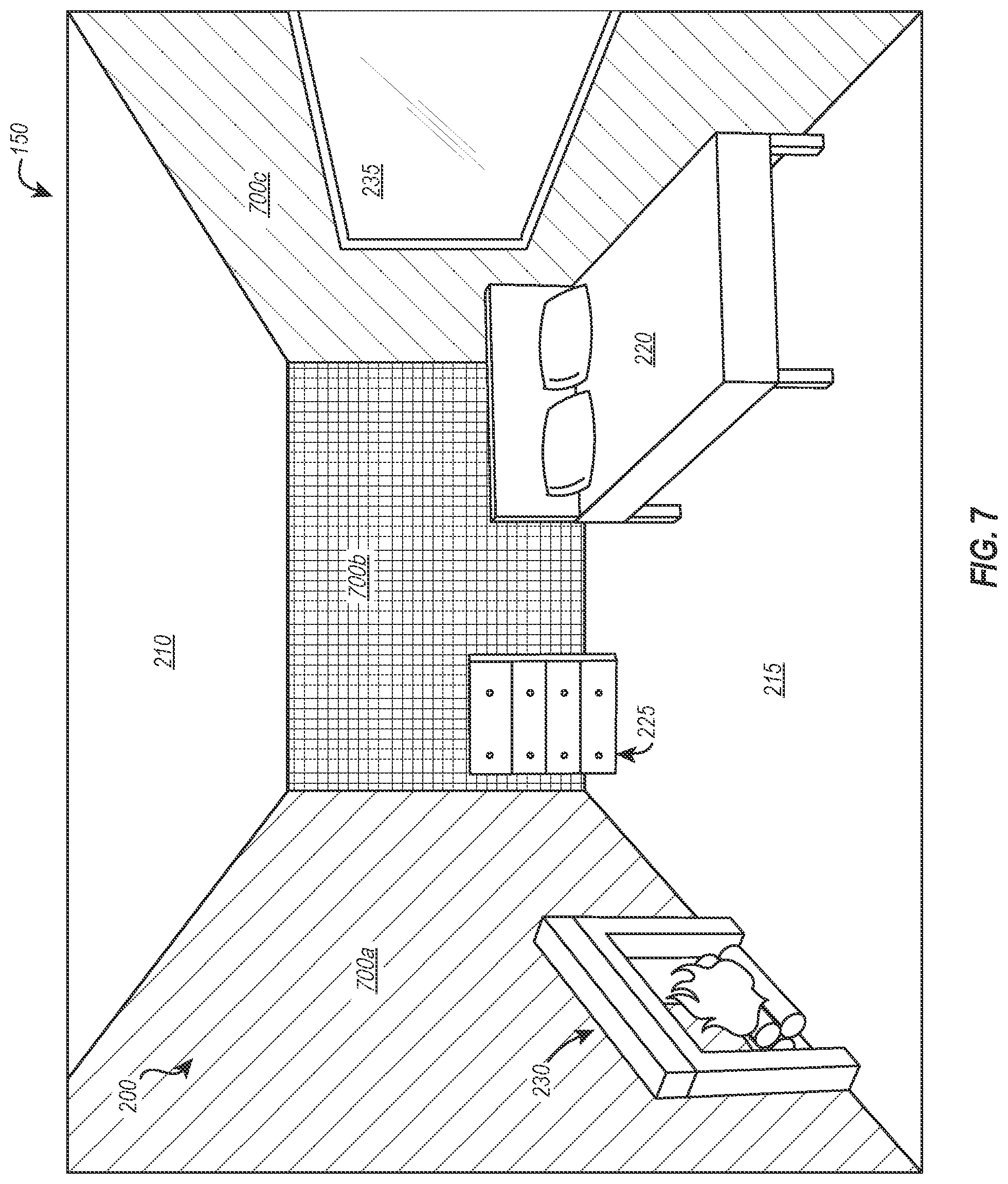 Patent US12602937 Figure 7 – Systems, methods, and interfaces for identifying coating surfaces