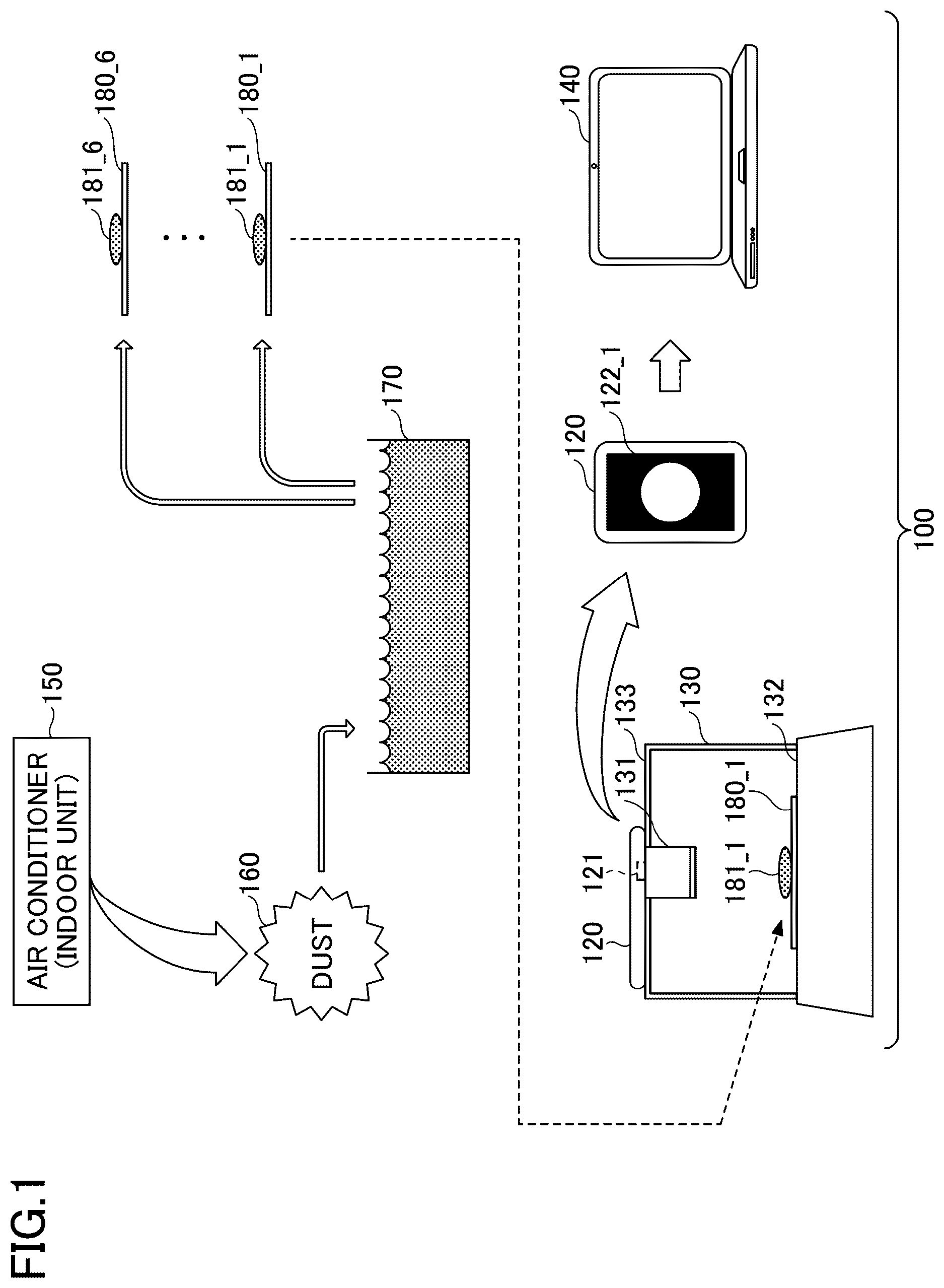 Patent US12602939 Figure 1 – Inspection system and inspection method