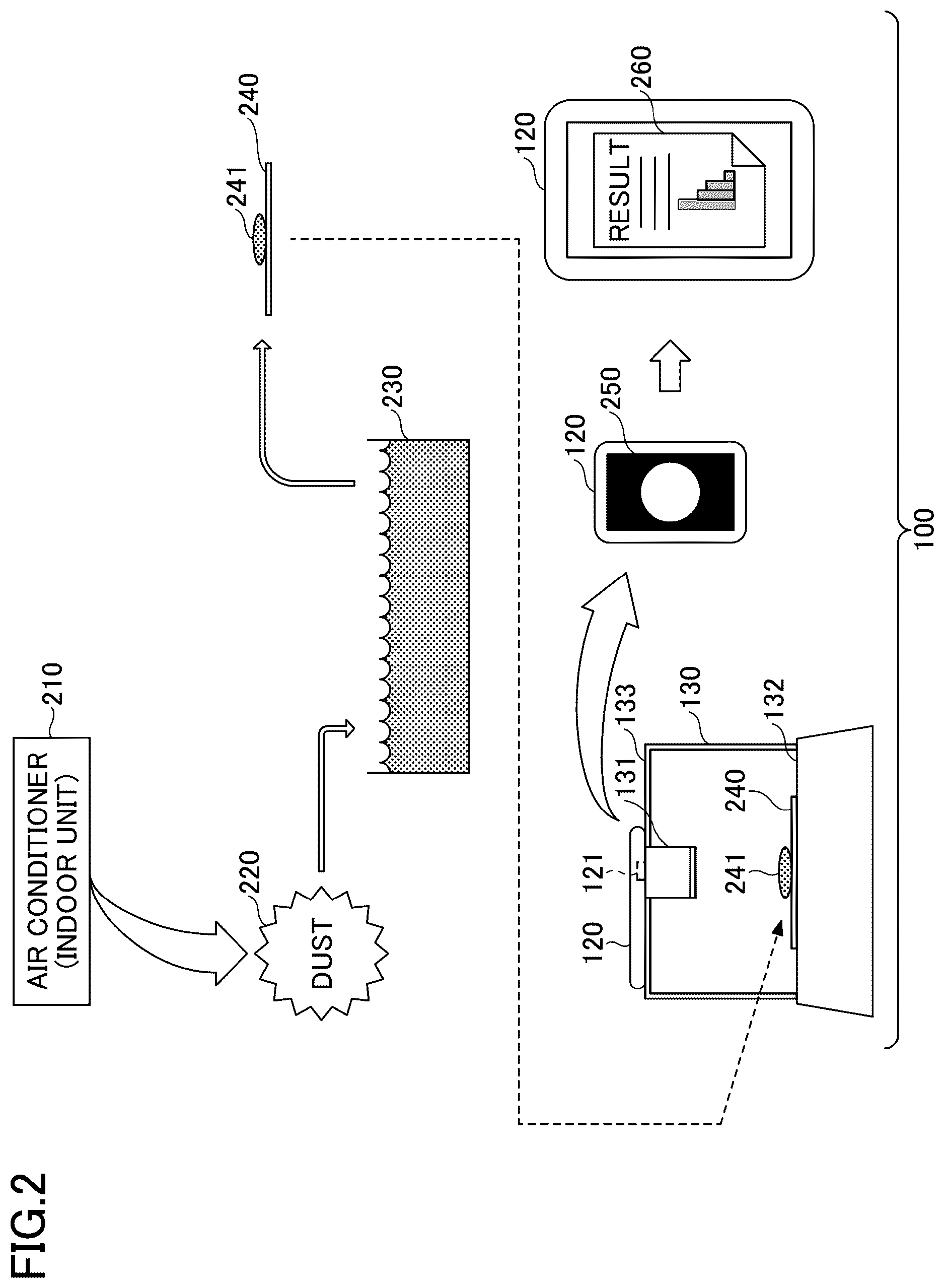 Patent US12602939 Figure 2 – Inspection system and inspection method