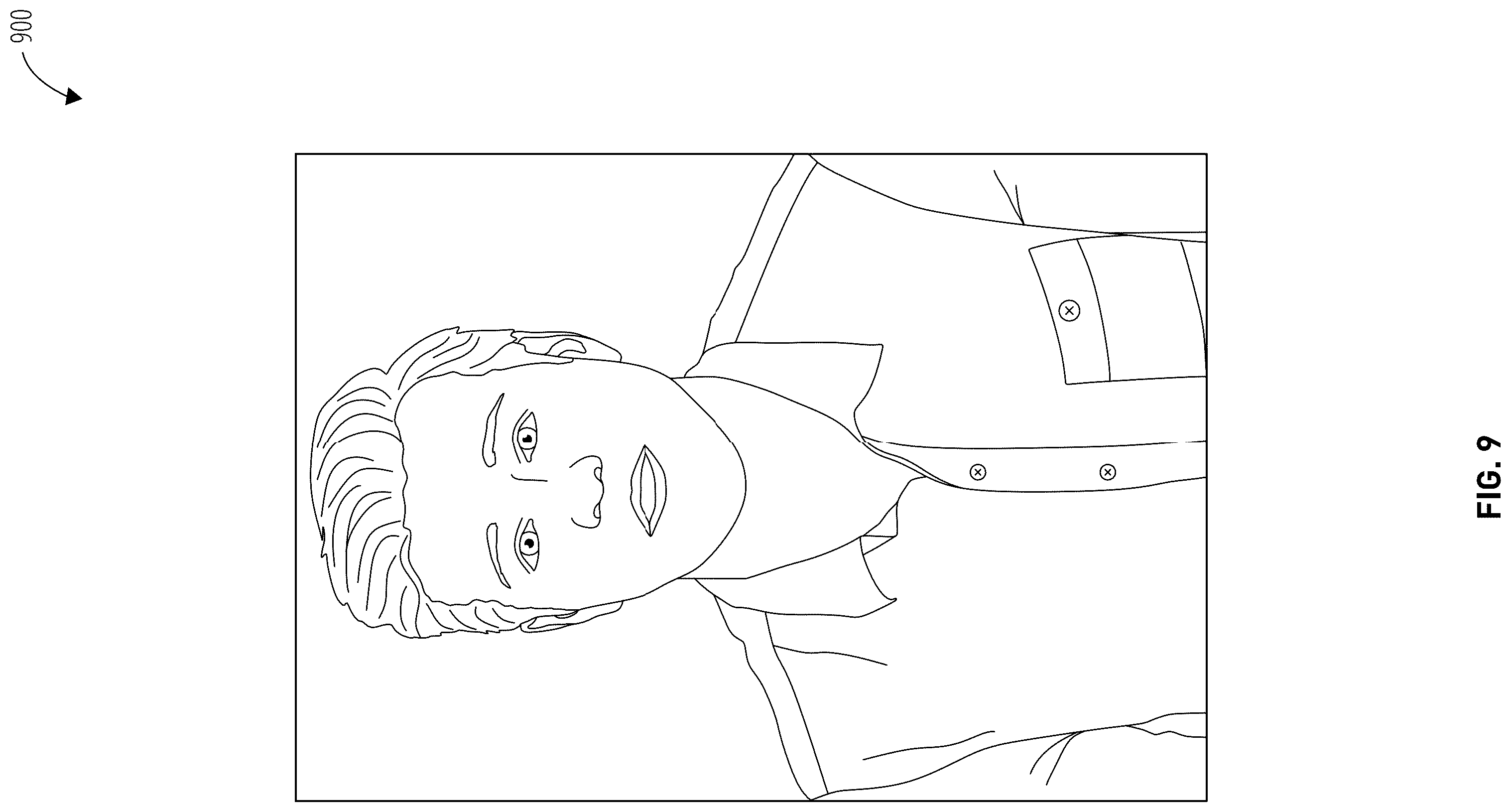 Patent US12602942 Figure 8 – Model fine-tuning for automated augmented reality descriptions