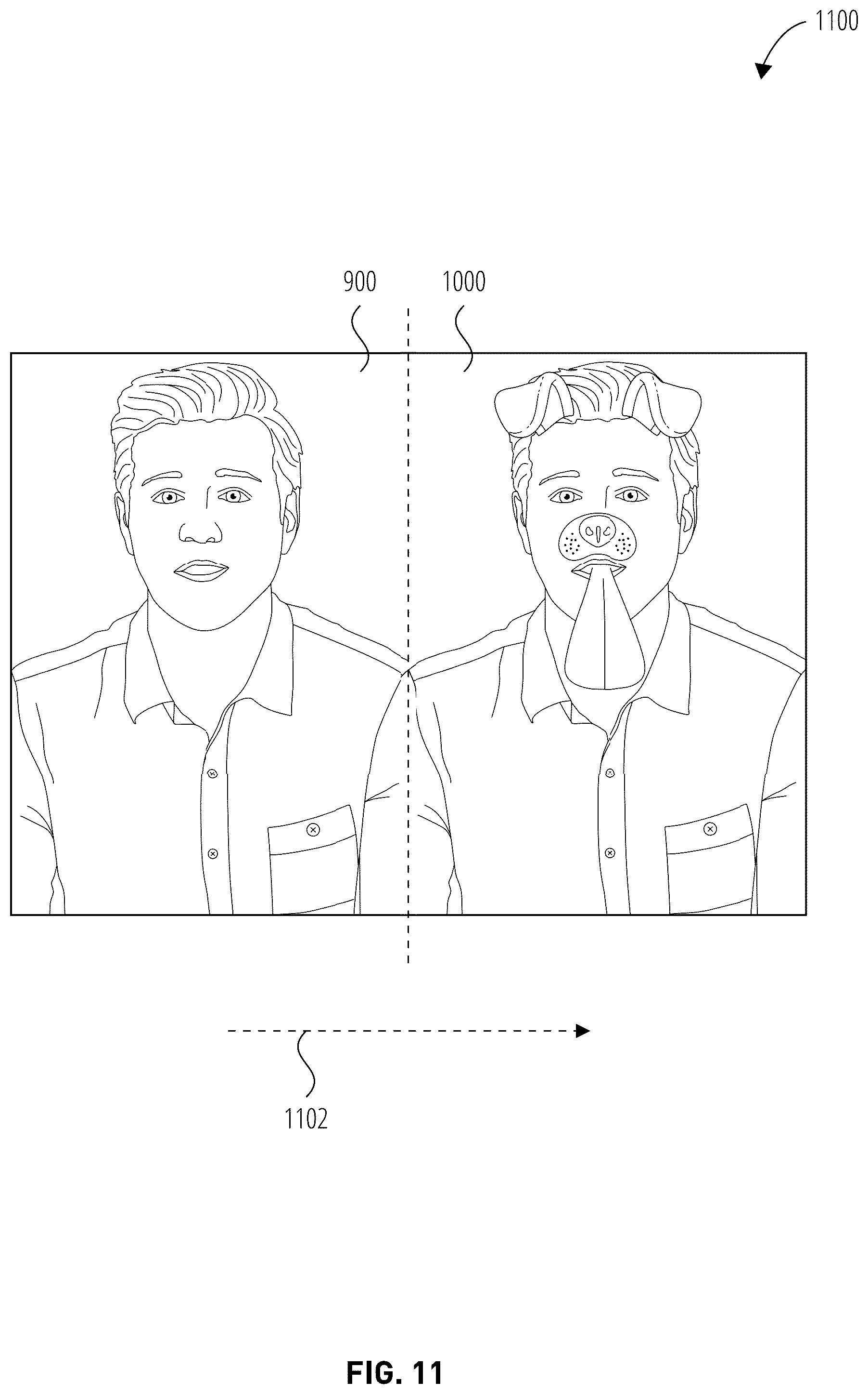 Patent US12602942 Figure 10 – Model fine-tuning for automated augmented reality descriptions