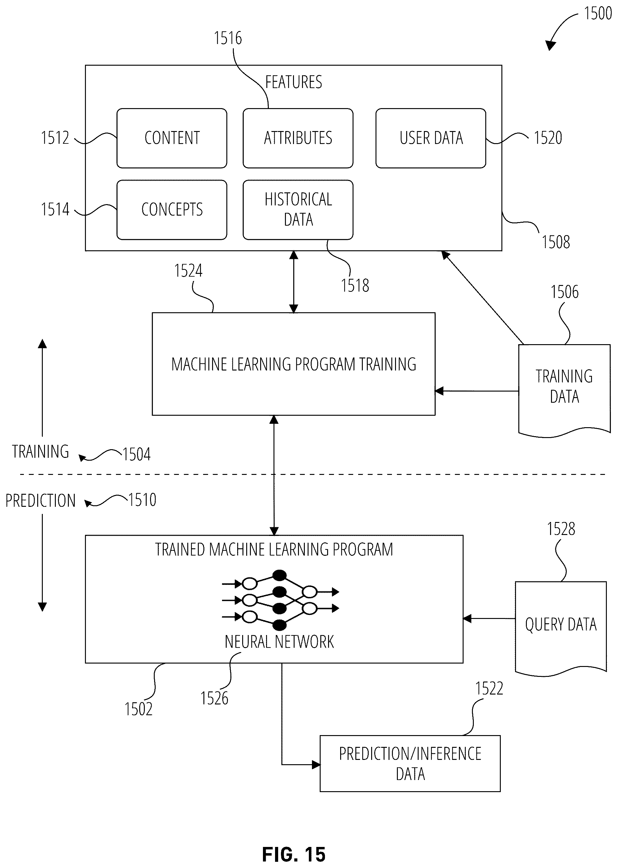 Patent US12602942 Figure 14 – Model fine-tuning for automated augmented reality descriptions