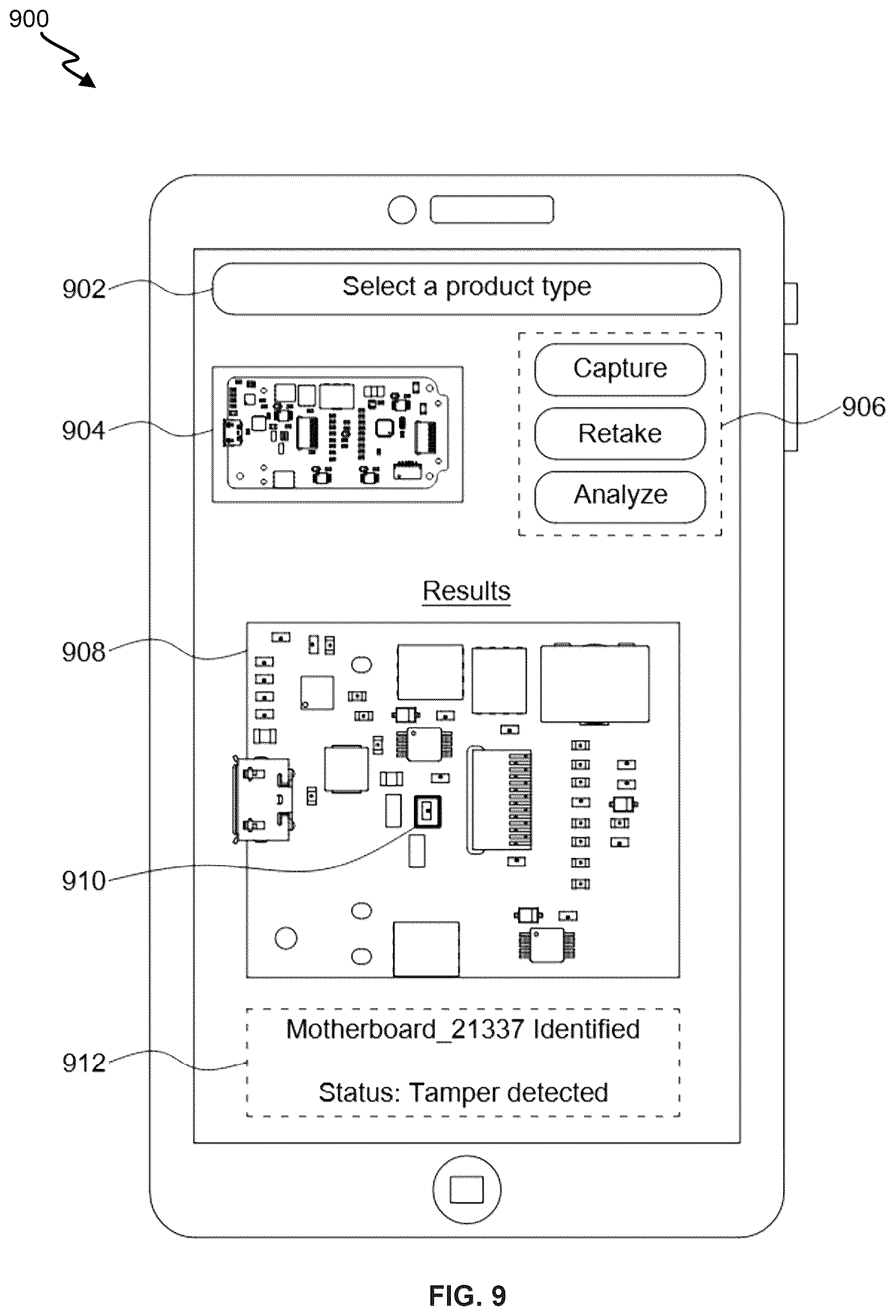 Patent US12602943 Figure 11 – Authentication and identification of physical objects using voting of local microstructural features