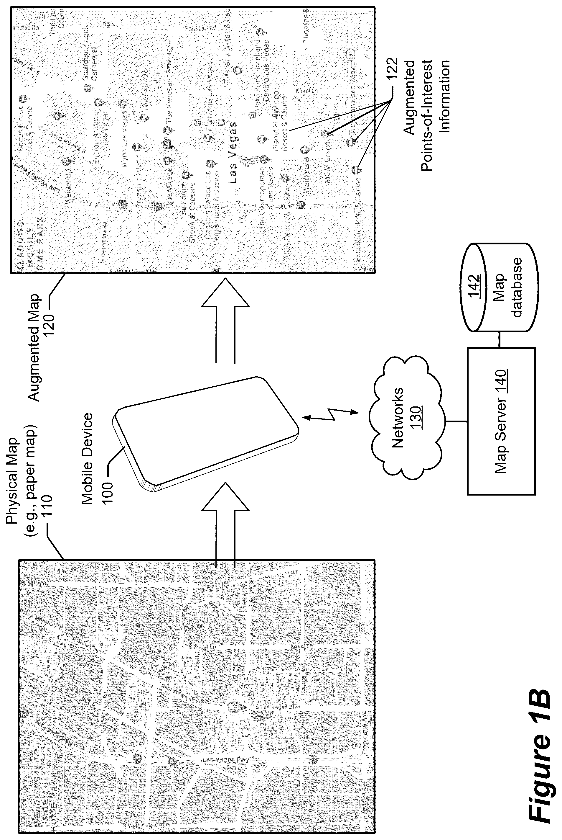 Patent US12602948 Figure 2 – Generating computer augmented maps from physical maps