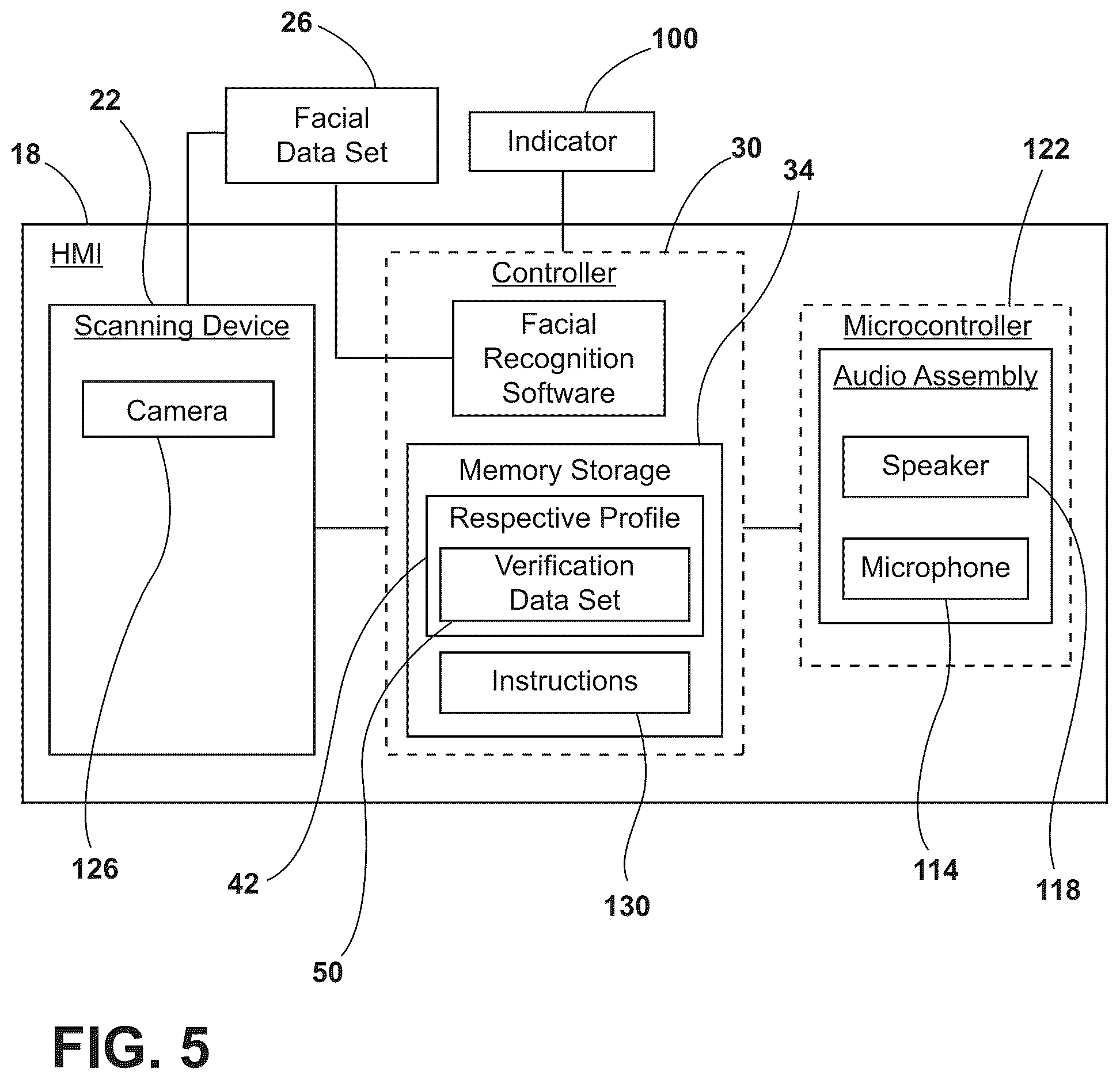 Patent US12602951 Figure 4 – Appliance having a customizable user profile
