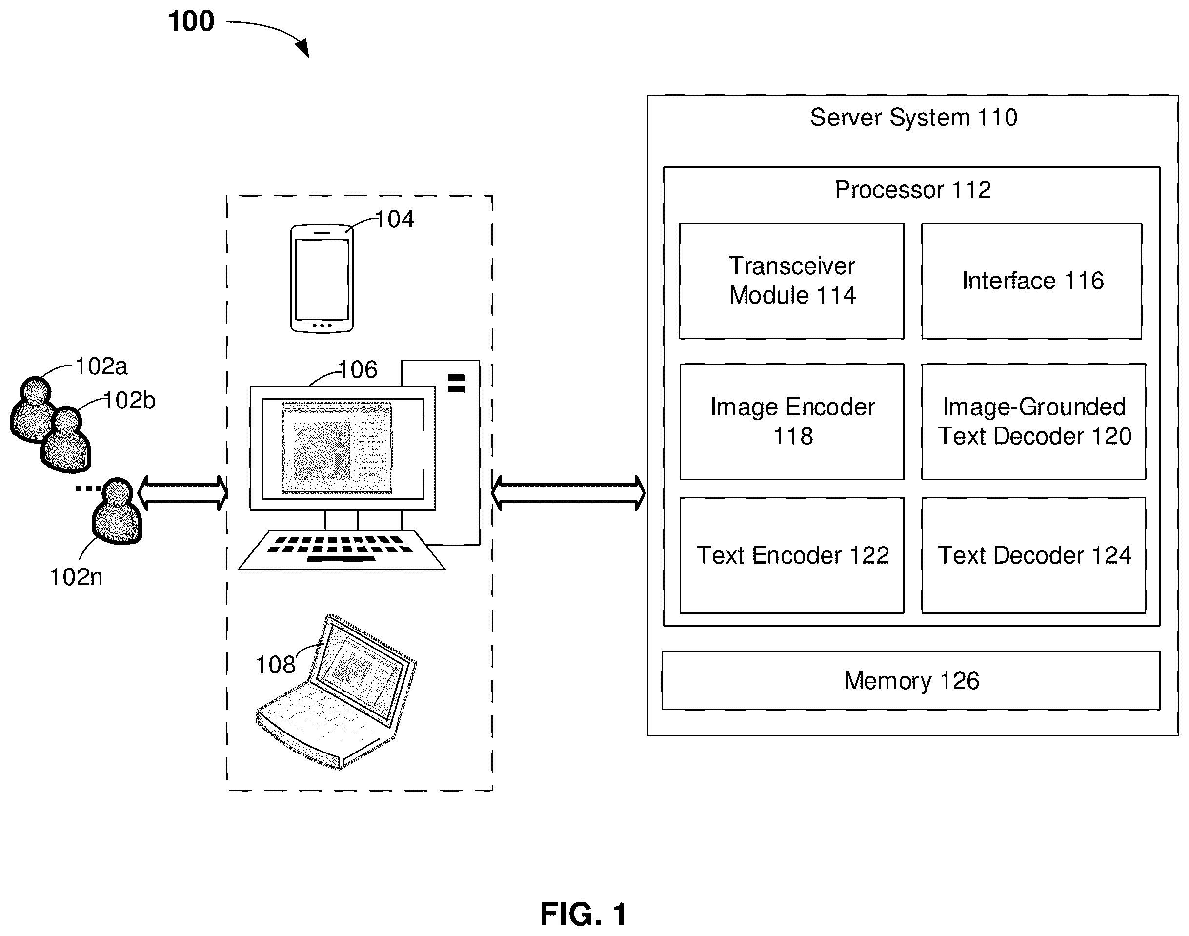 Patent US12602952 Figure 1 – Image-based automated ergonomic risk root cause and solution identification system and method