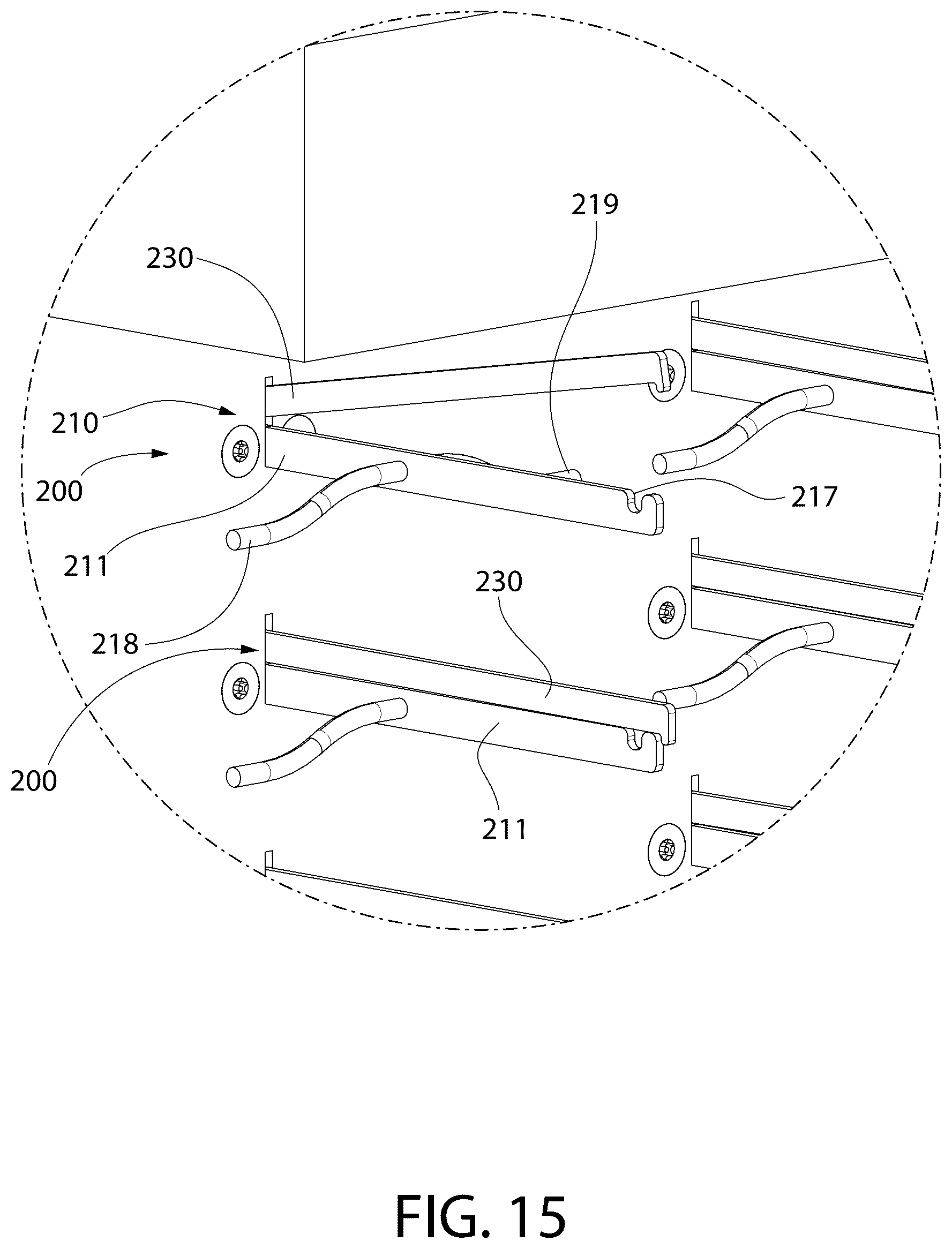 Patent US12602960 Figure 15 – Retail security system